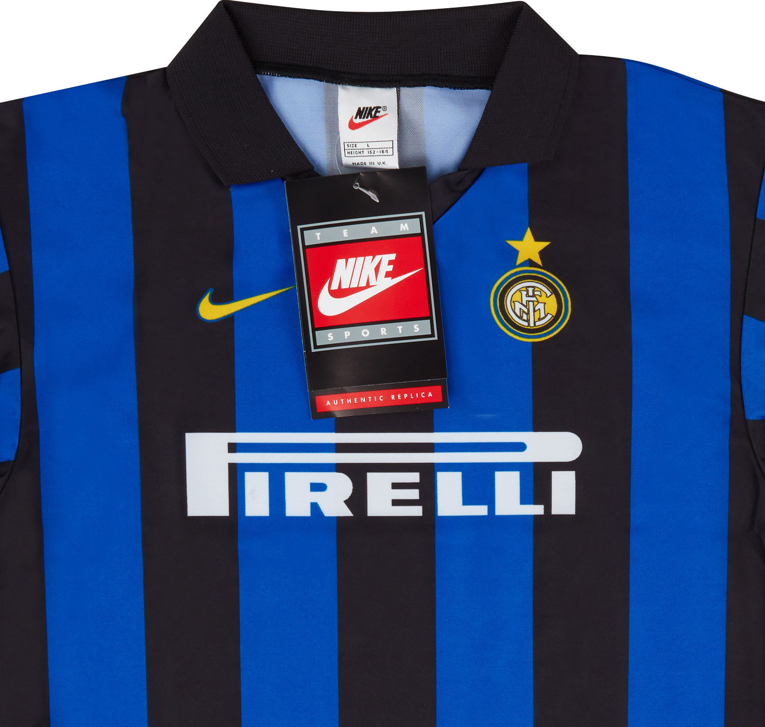 Roberto Baggio Back Signed Internazionale Home Shirt