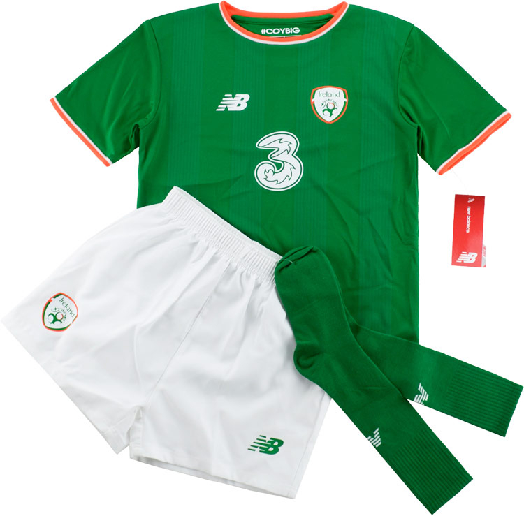 New Balance Infants Celtic 17/18 Home Kit - Green