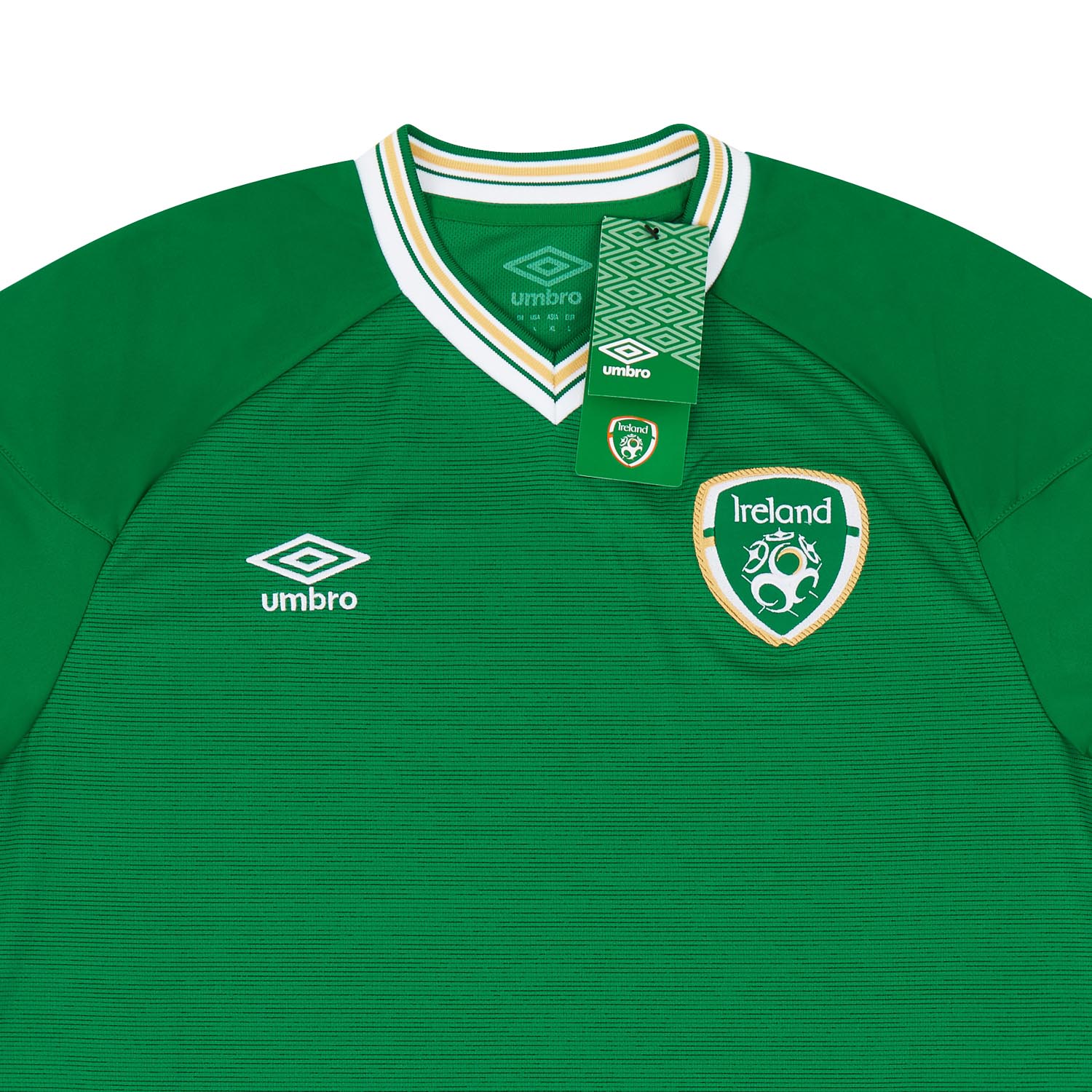 2020-21 Ireland Umbro Retro Sweat Top - NEW