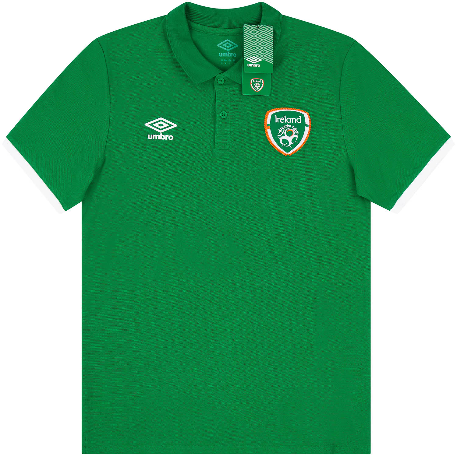 Umbro ireland polo shirt sale