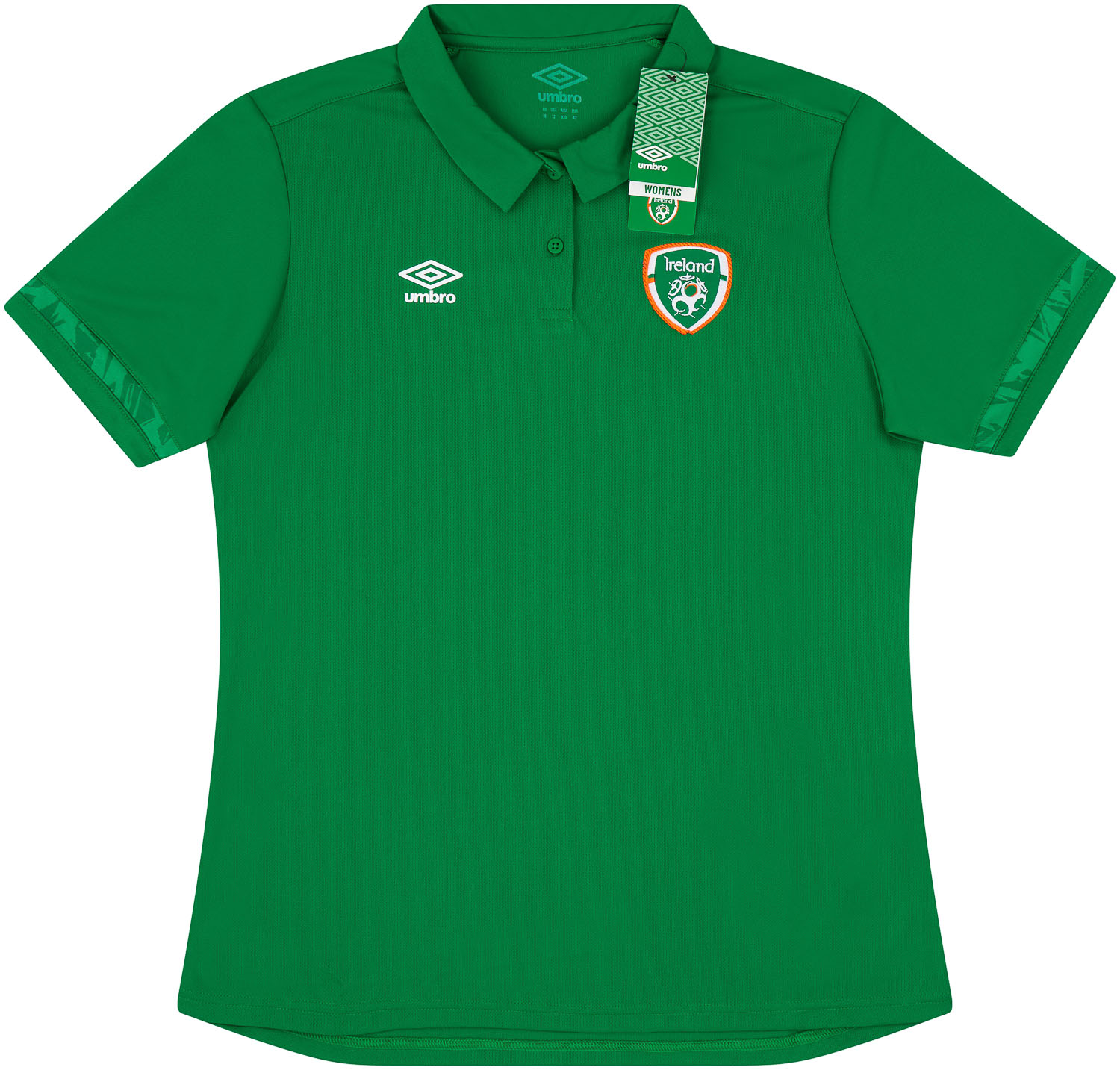 2020 21 Ireland Women s Umbro Polo T Shirt