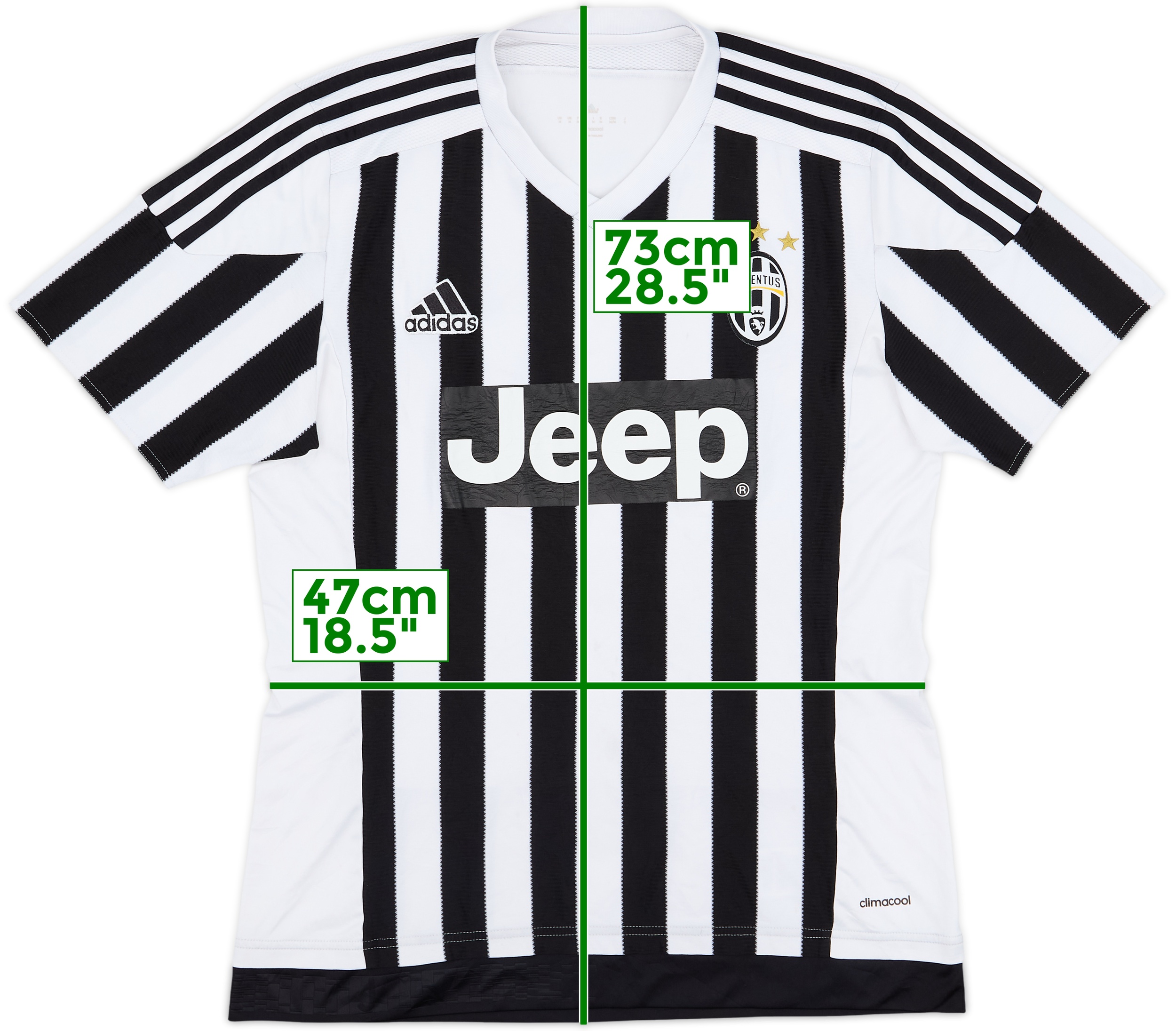 Juventus 黒/黄色 ストライプシャツ Juventus 黒/黄色 ストライプシャツ