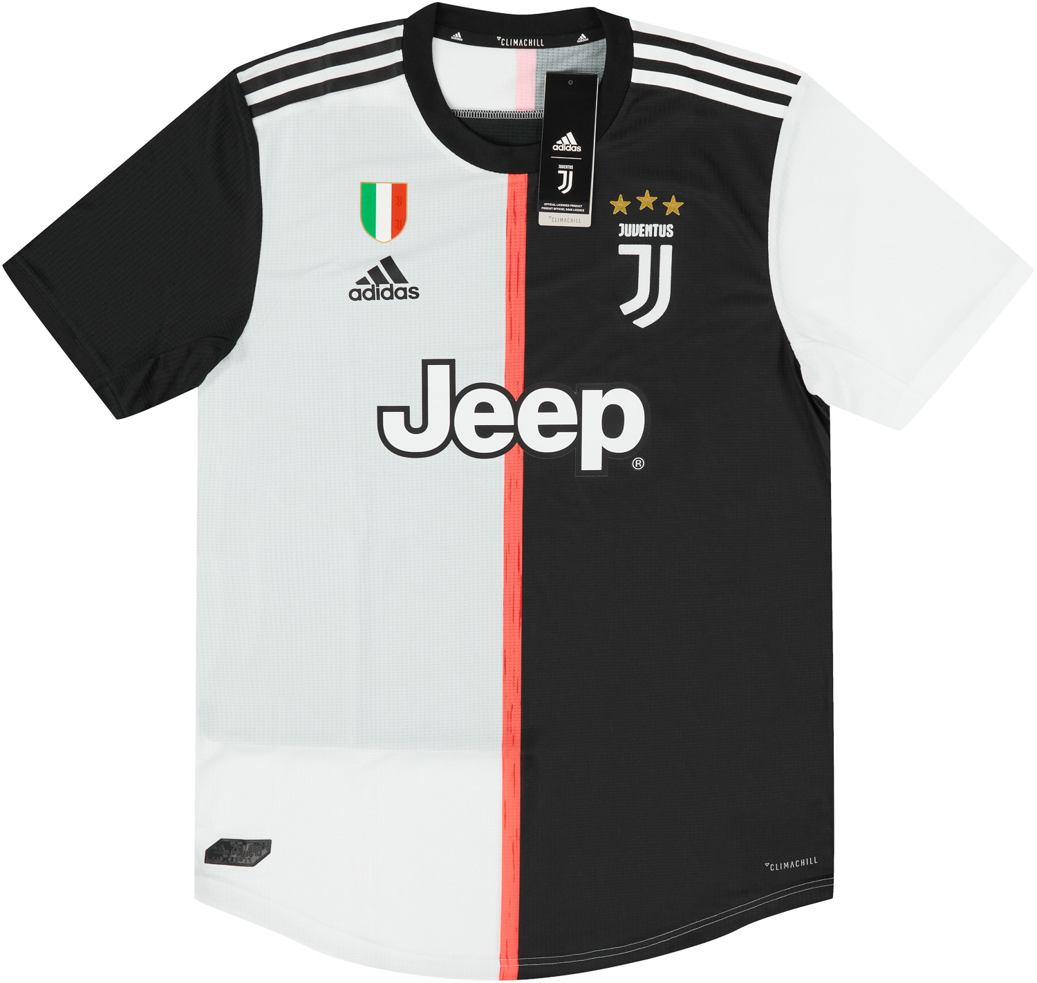 2019 20 Juventus Authentic Home Shirt