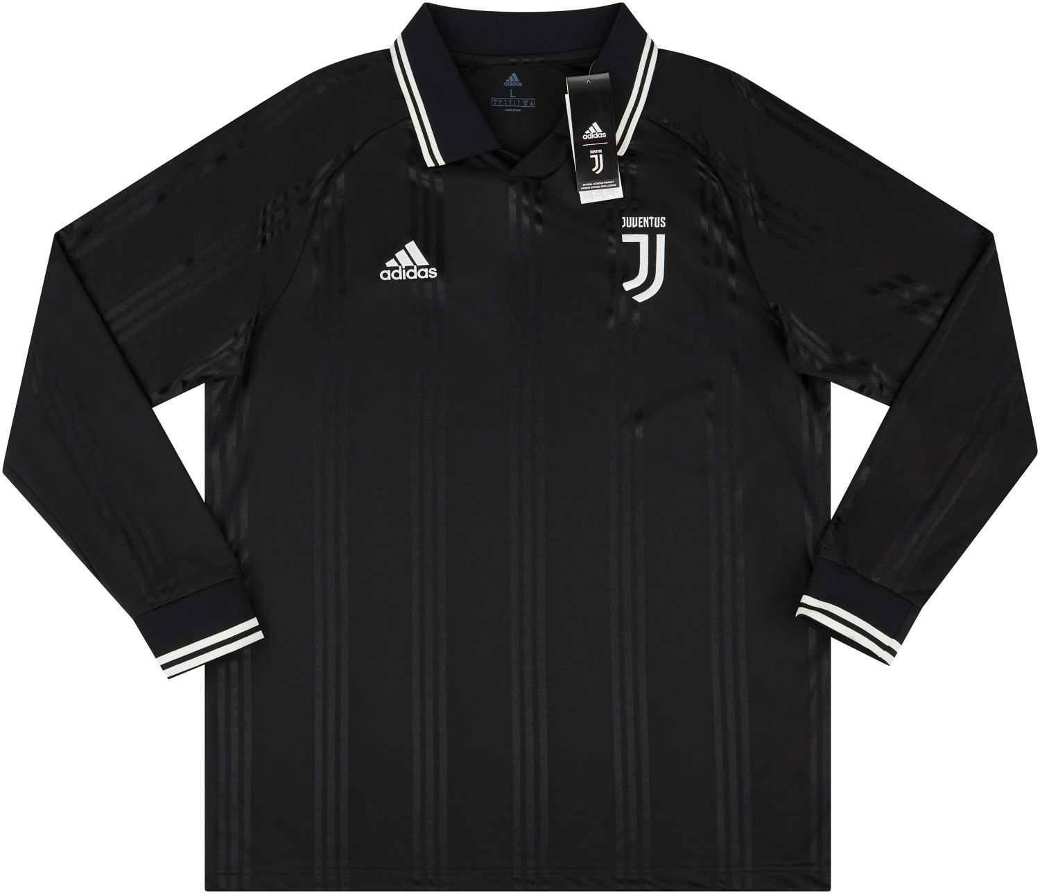 2019-20 Juventus adidas Icon L/S Tee 2019-20 Juventus adidas Icon L/S Tee