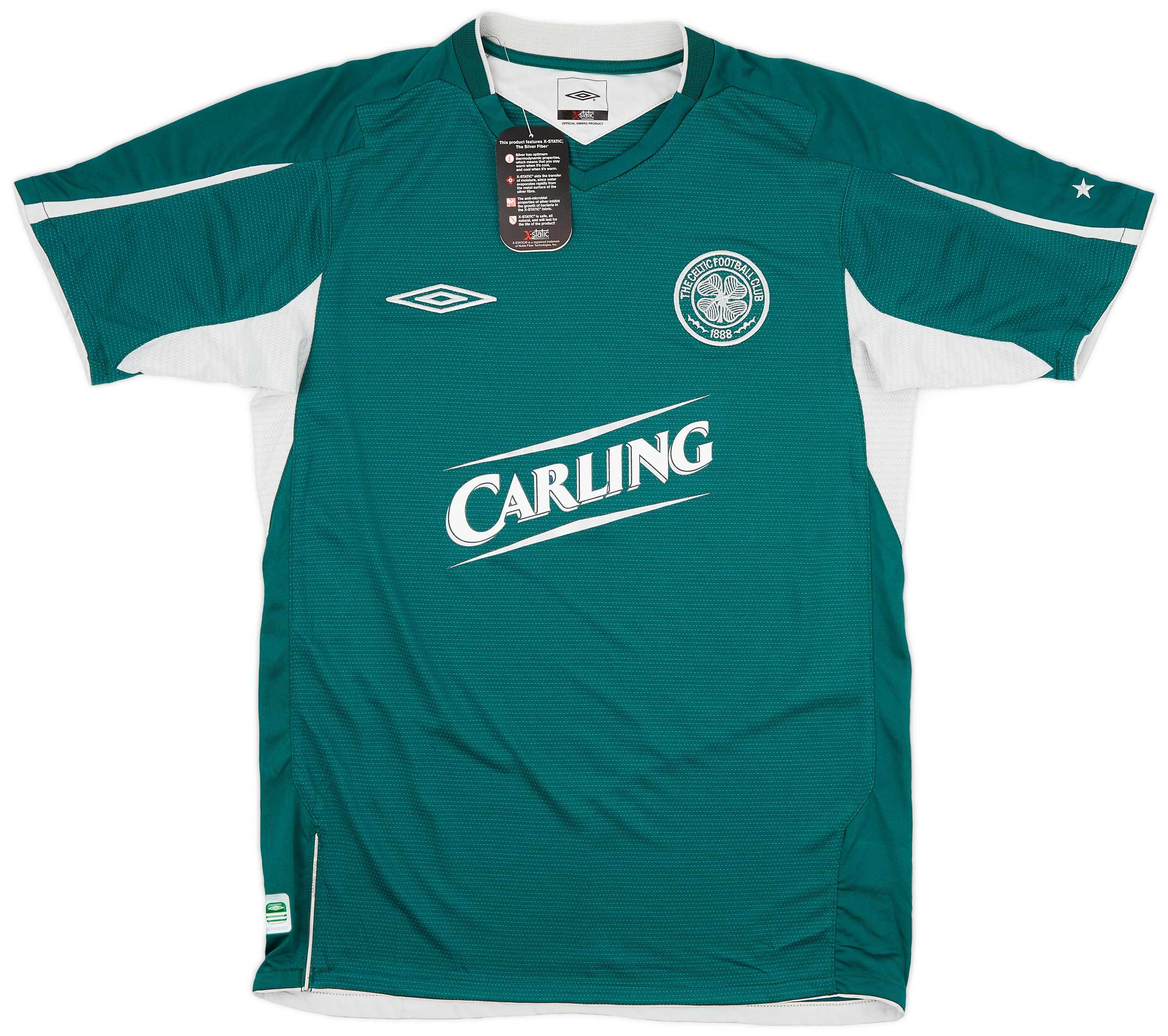 2004-2005シーズン Celtic FC Umbro シャツ ストライプ