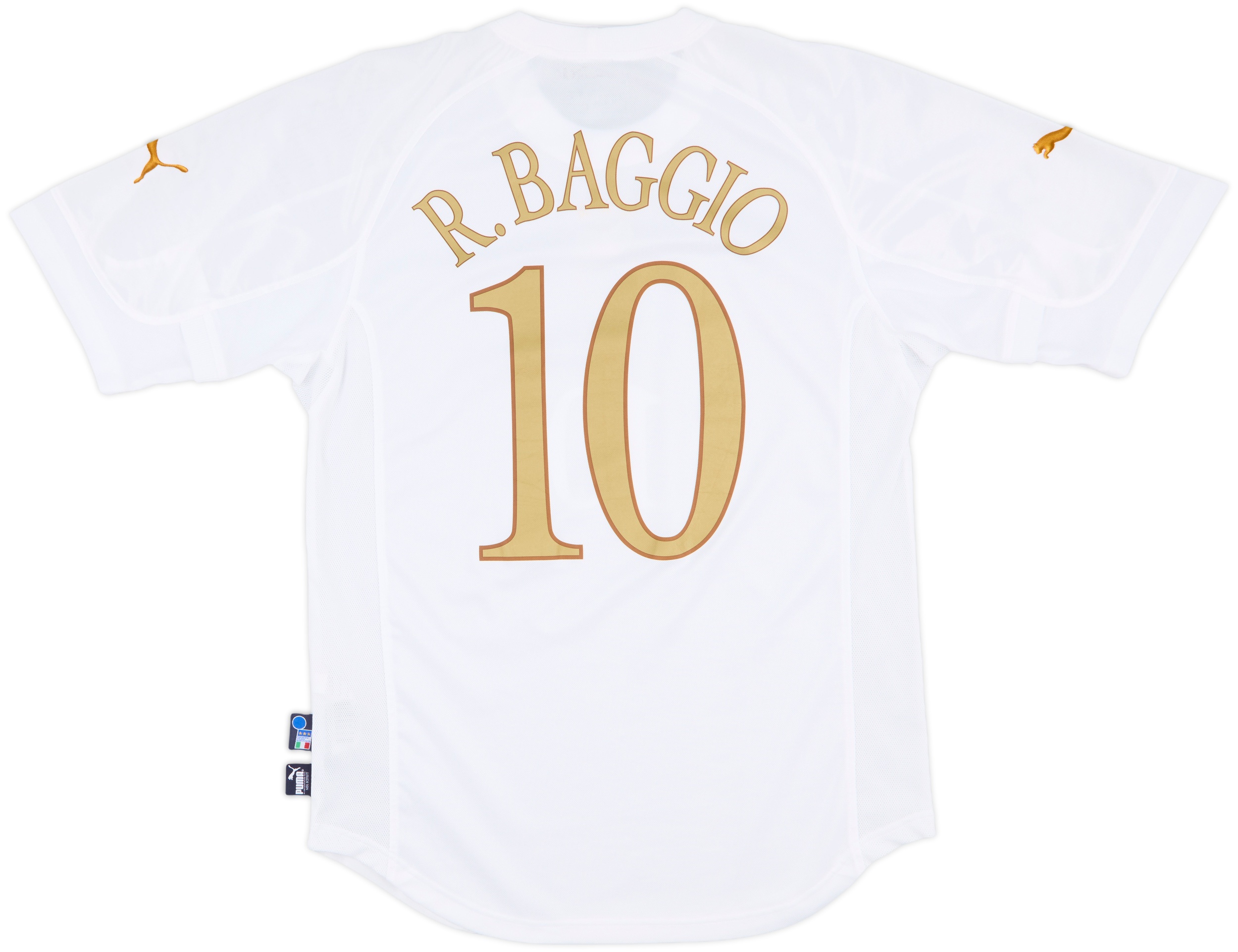 2004-06 Italy Away Shirt R.Baggio #10 - 3/10 - (L)