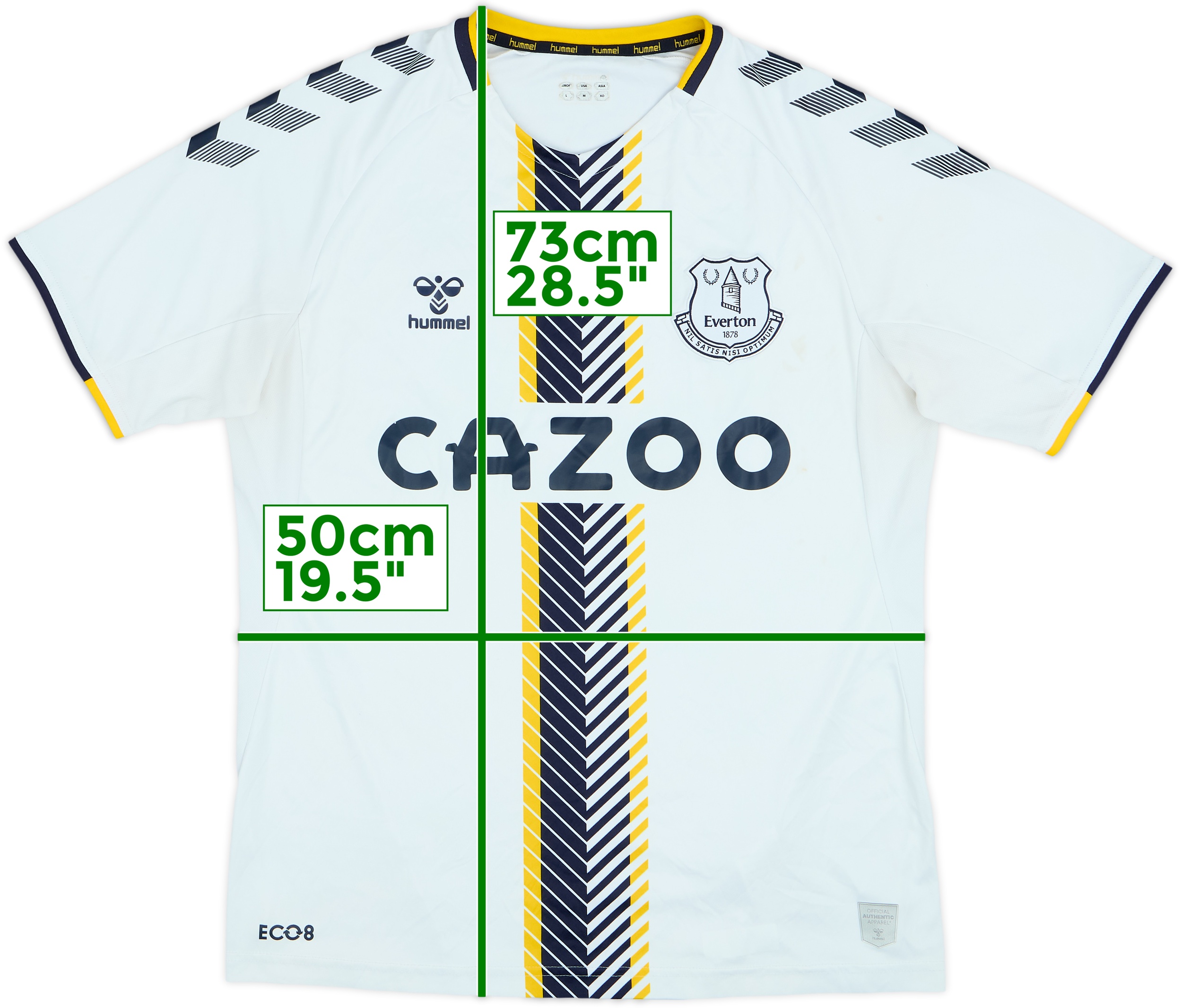【新品未使用】Everton 2021シーズン 3rdユニフォーム hummel Hummel Everton FC 2021-22 Official Third Soccer Jersey