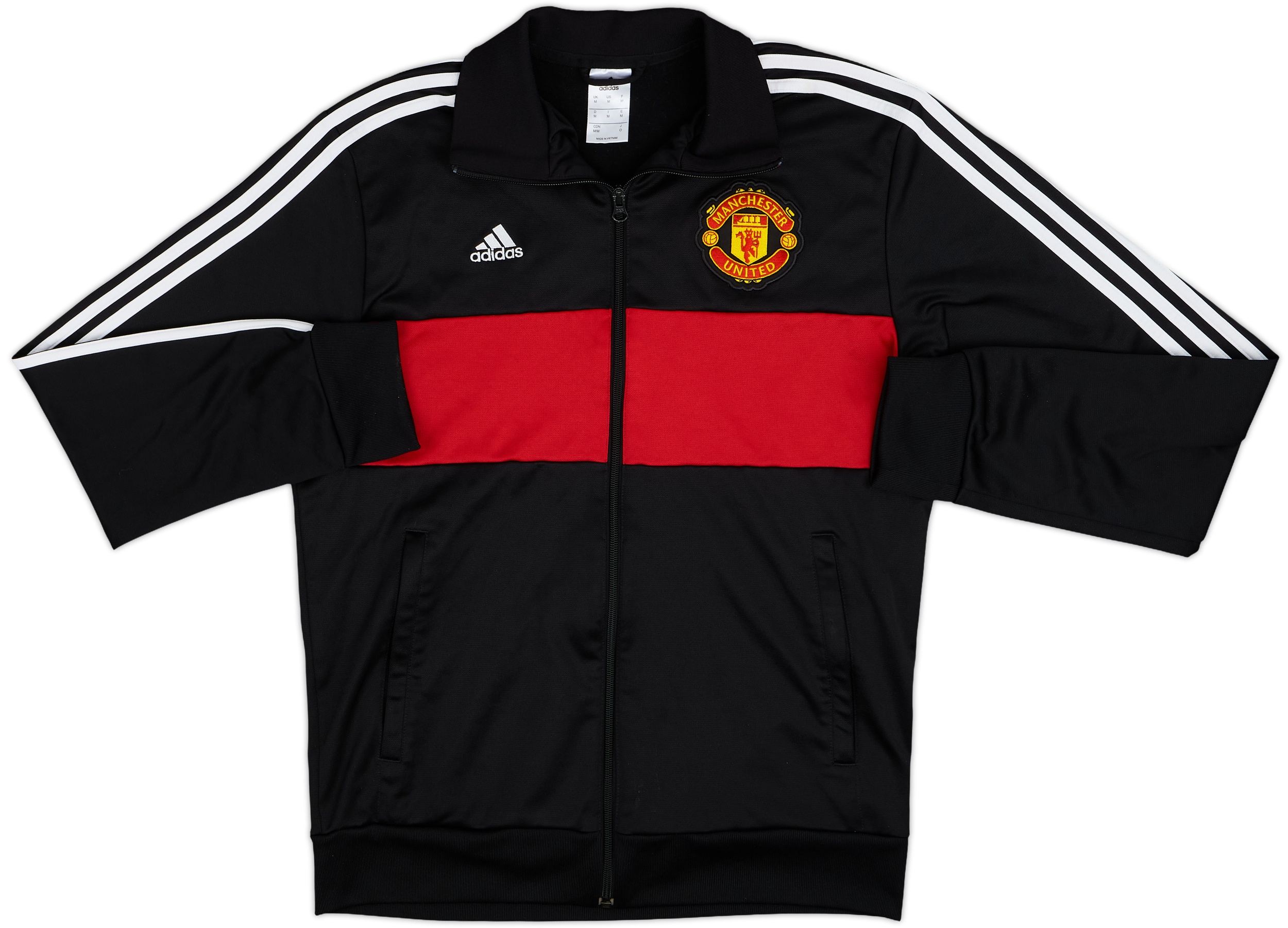 Manchester United ジャケット　サッカー　used 2016-17 Manchester United adidas Track Jacket - 8/10 - (M)