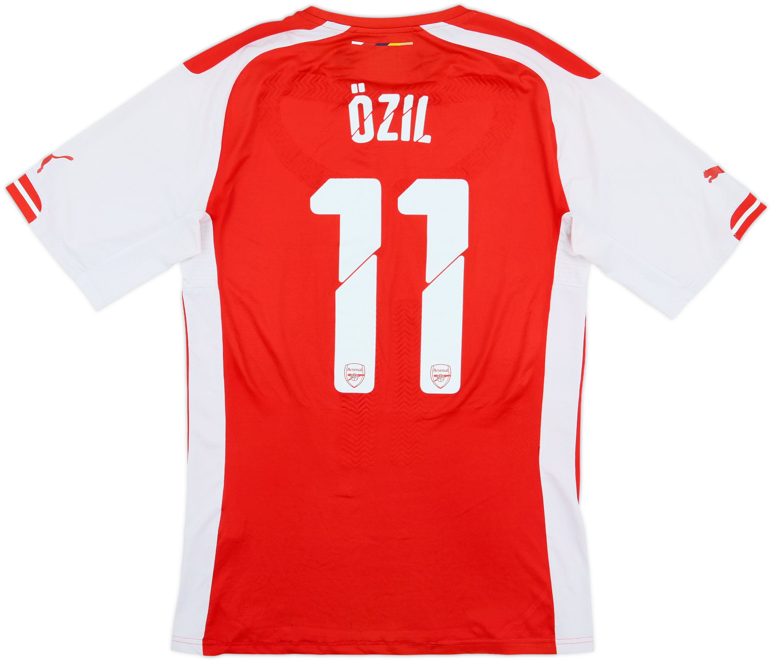 2014-15 Arsenal Player Issue (ACTV Fit) Home Shirt Ozil #11 - 6/10