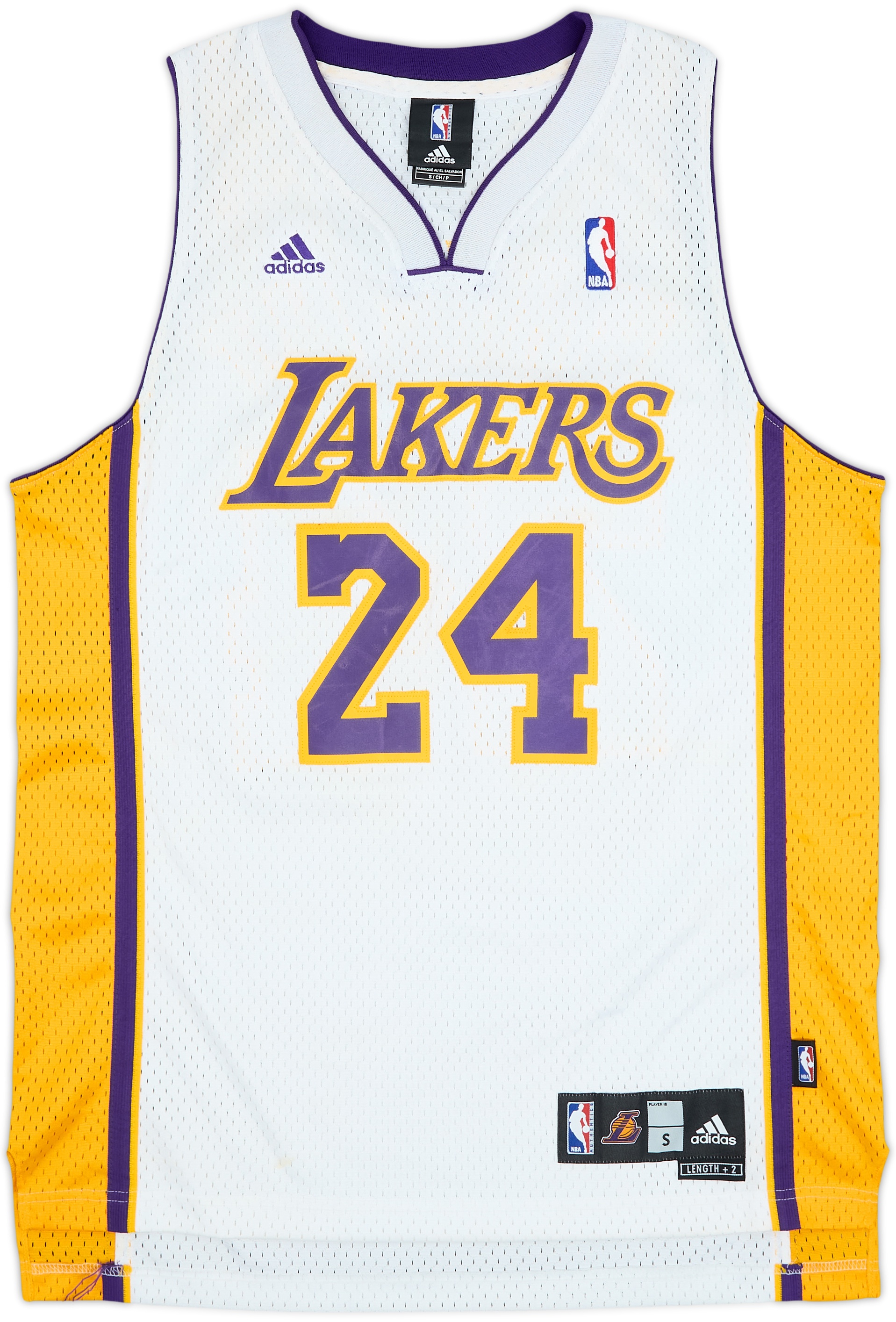 2006-10 LA Lakers Bryant #24 adidas Swingman Alternate Jersey - 7