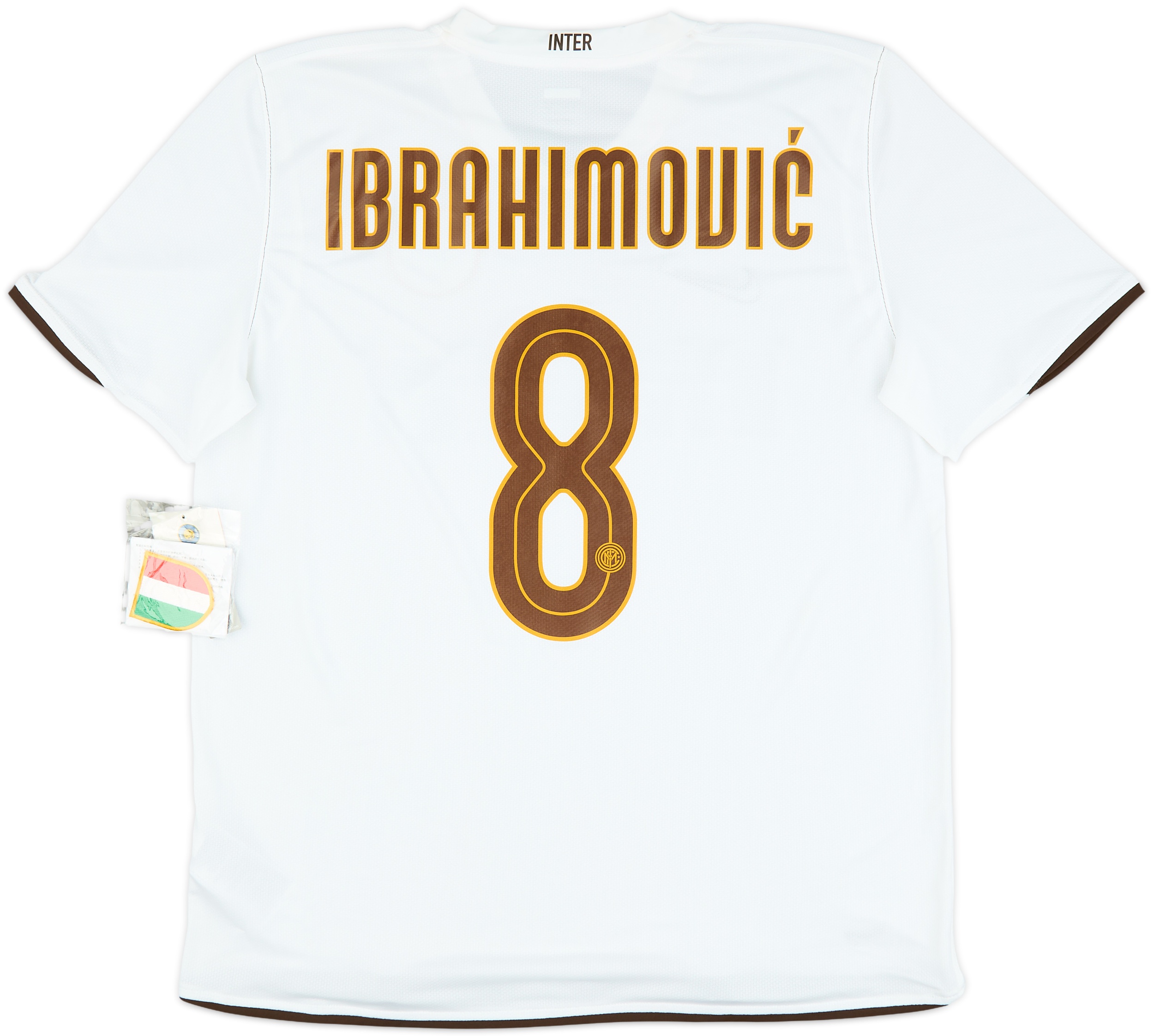 08-09インテル Inter Milan(H)＃8 イブラヒモビッチ IBRAHIMOVIC 長袖 