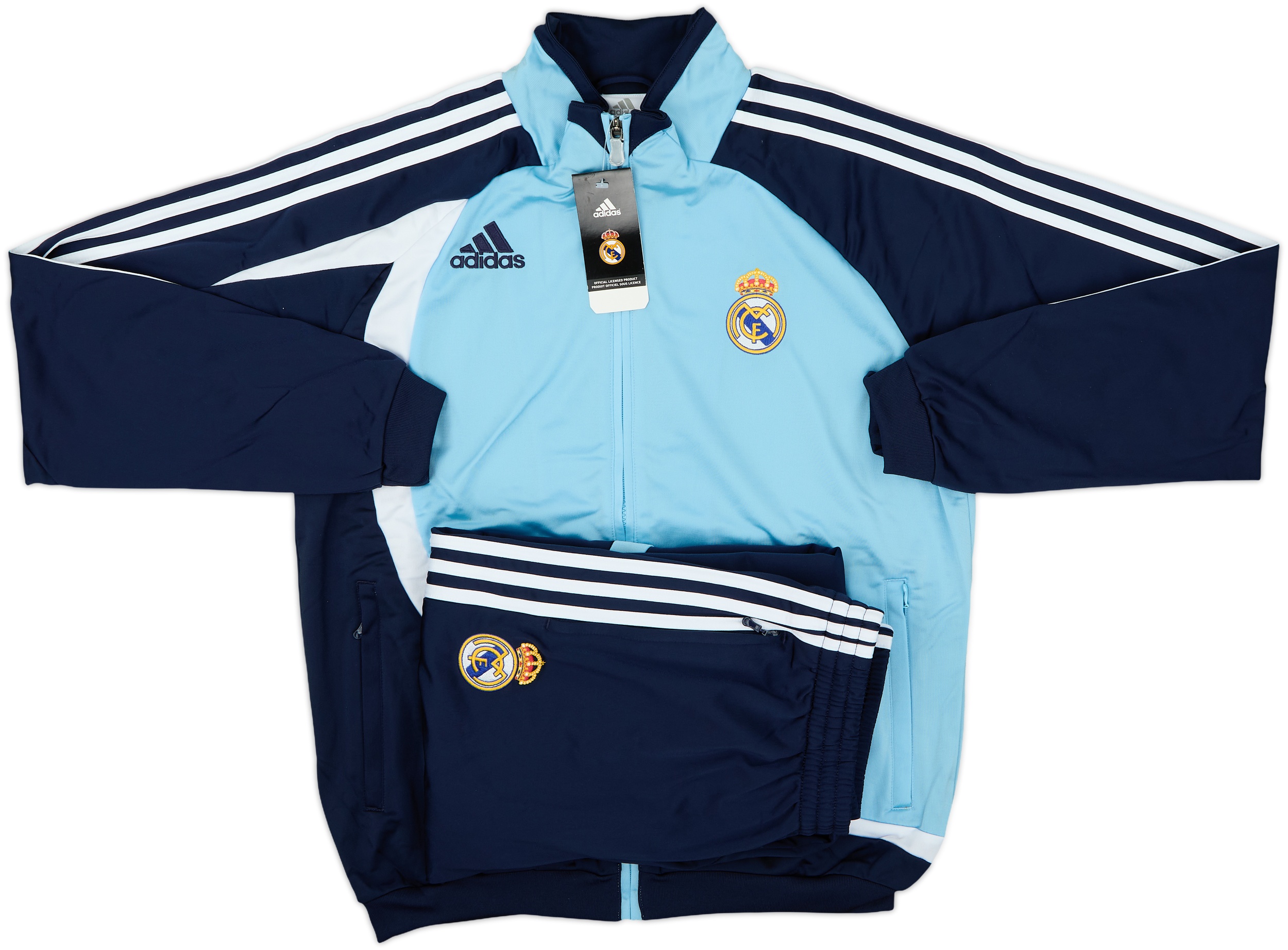 2007-08 Real Madrid adidas Tracksuit (M)