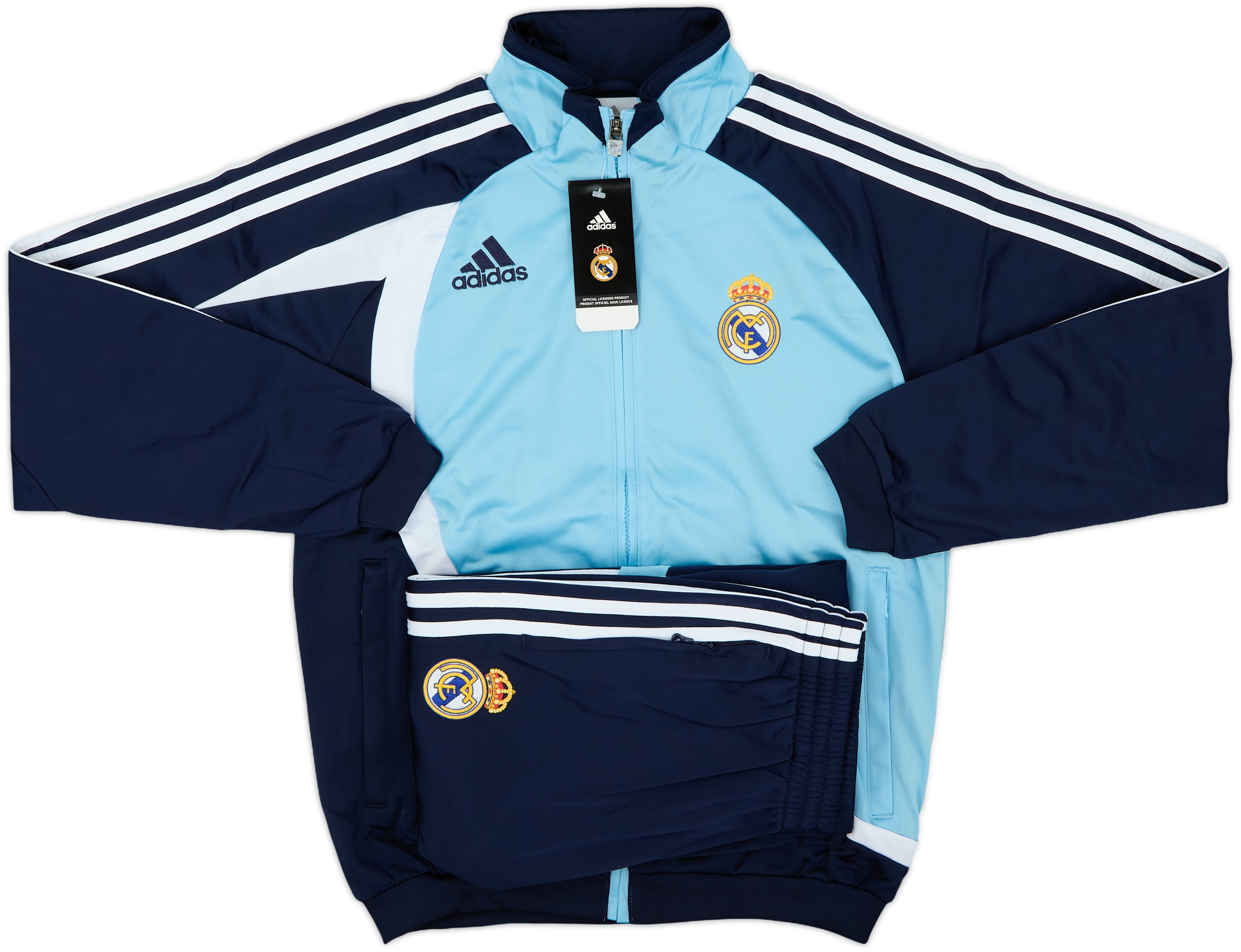 2007-08 Real Madrid adidas Tracksuit (XL.Boys)