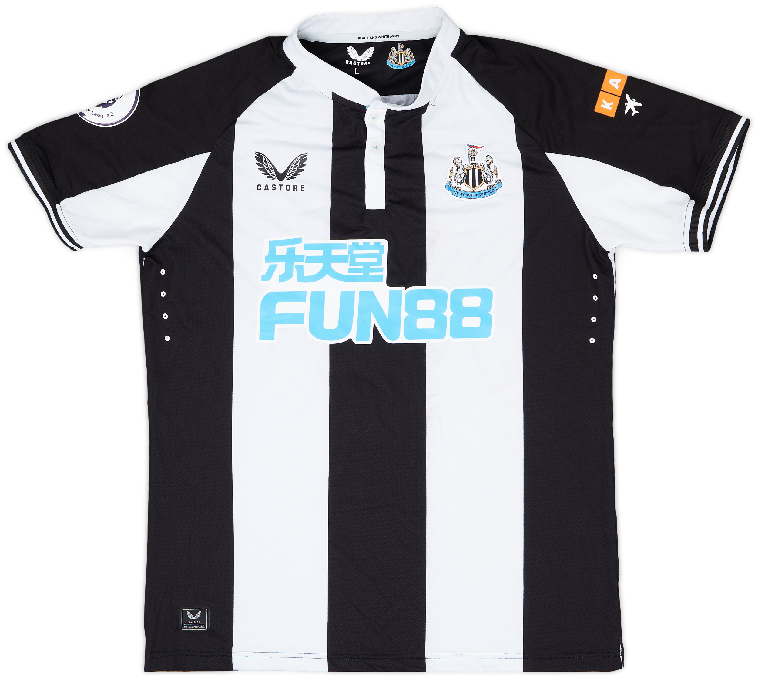 2021-22 Newcastle Match Issue Home Shirt #8