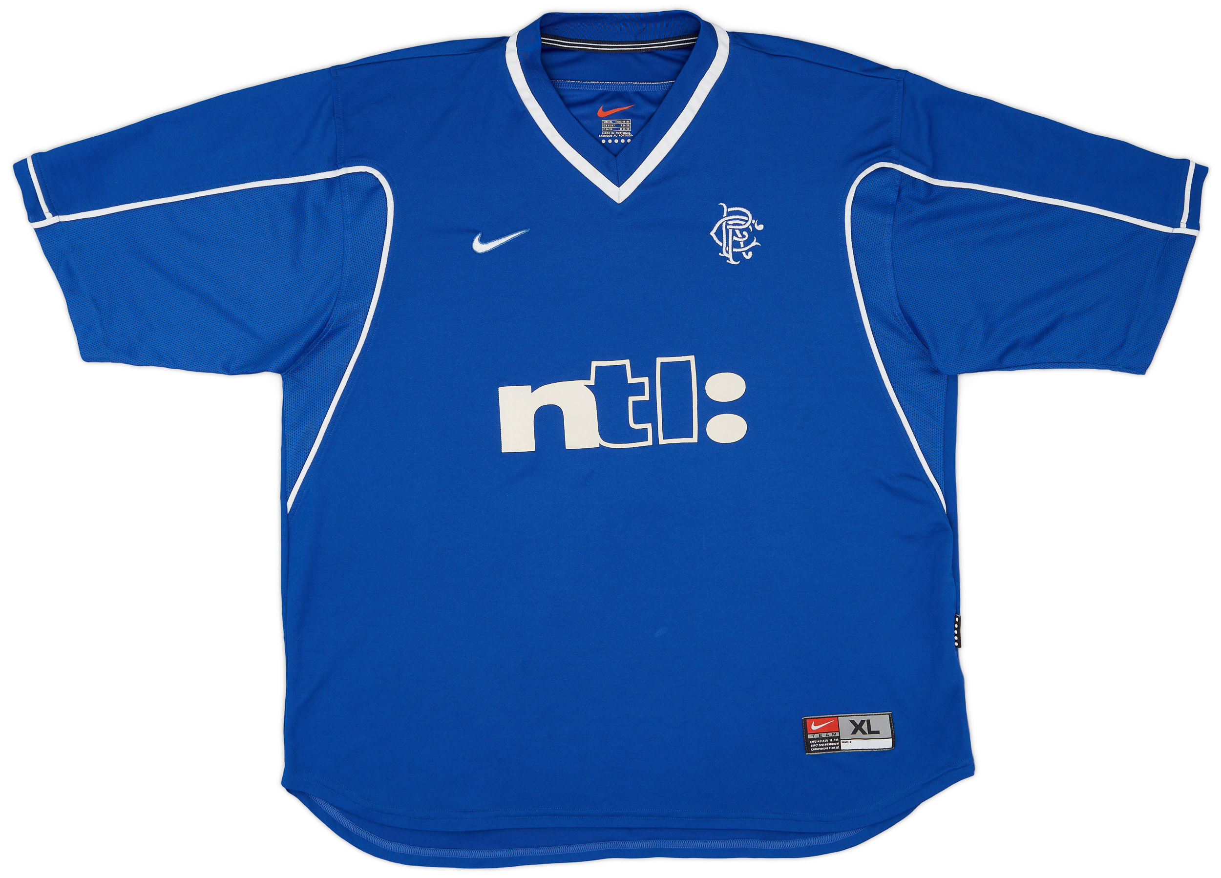 1999-01 Rangers Home Shirt Mols #9 - 6/10 - (XL)