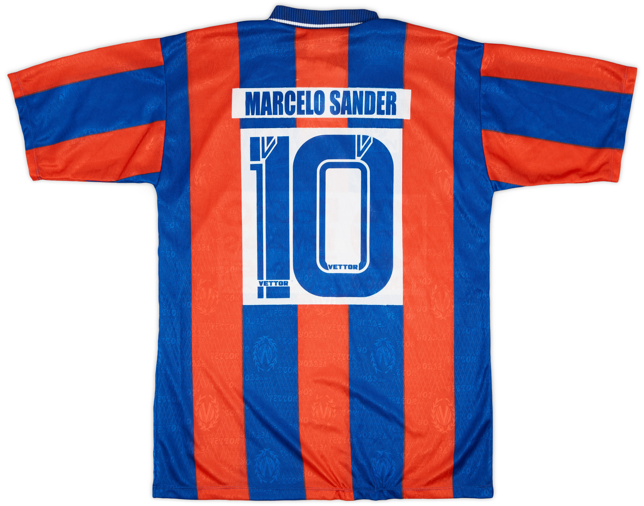 1998 Friburguense Home Shirt Marcelo Sander #10 - 8/10 - (XL)