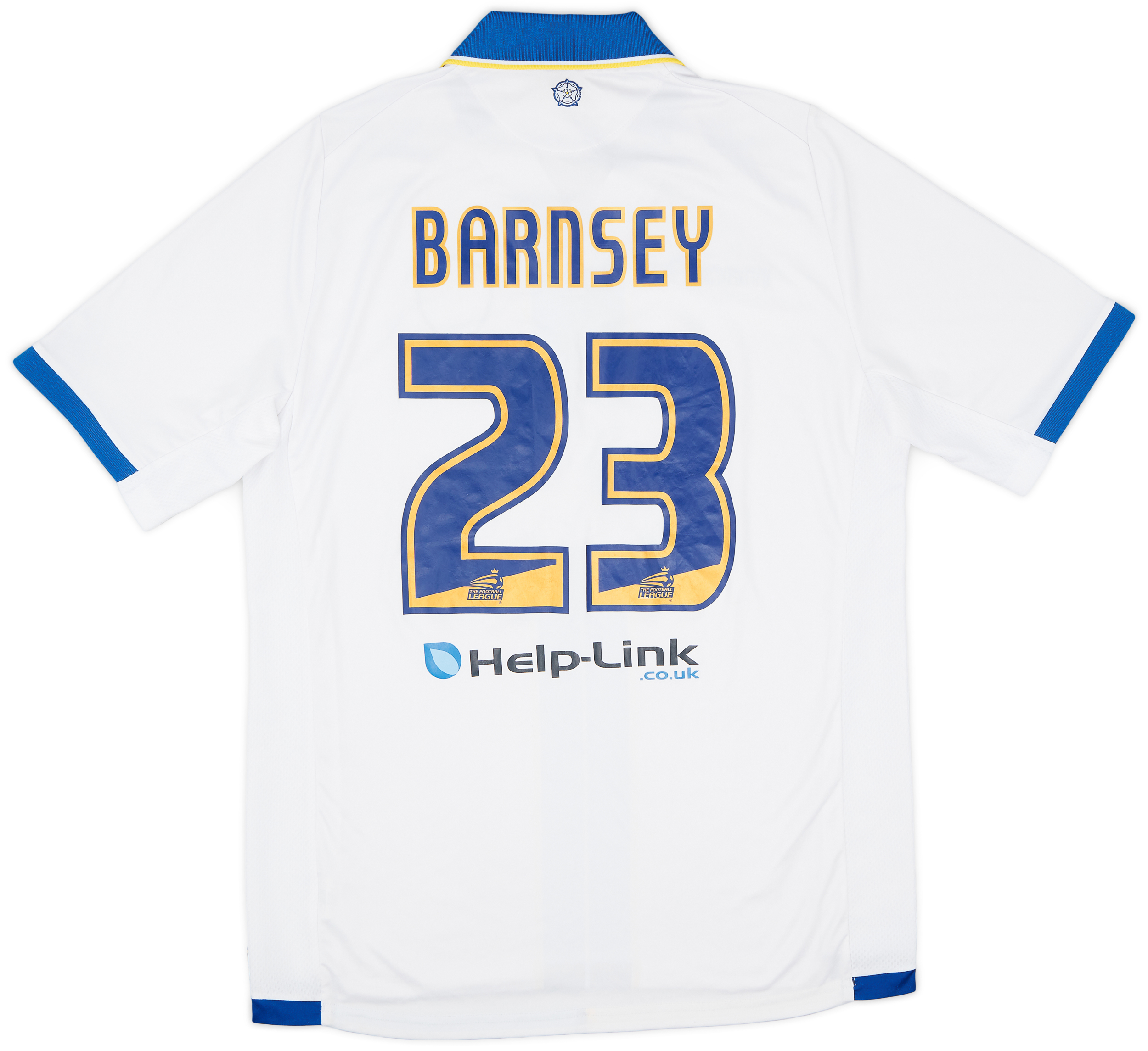 201314 Leeds United Home Shirt Barnsey 23 7/10 (L)