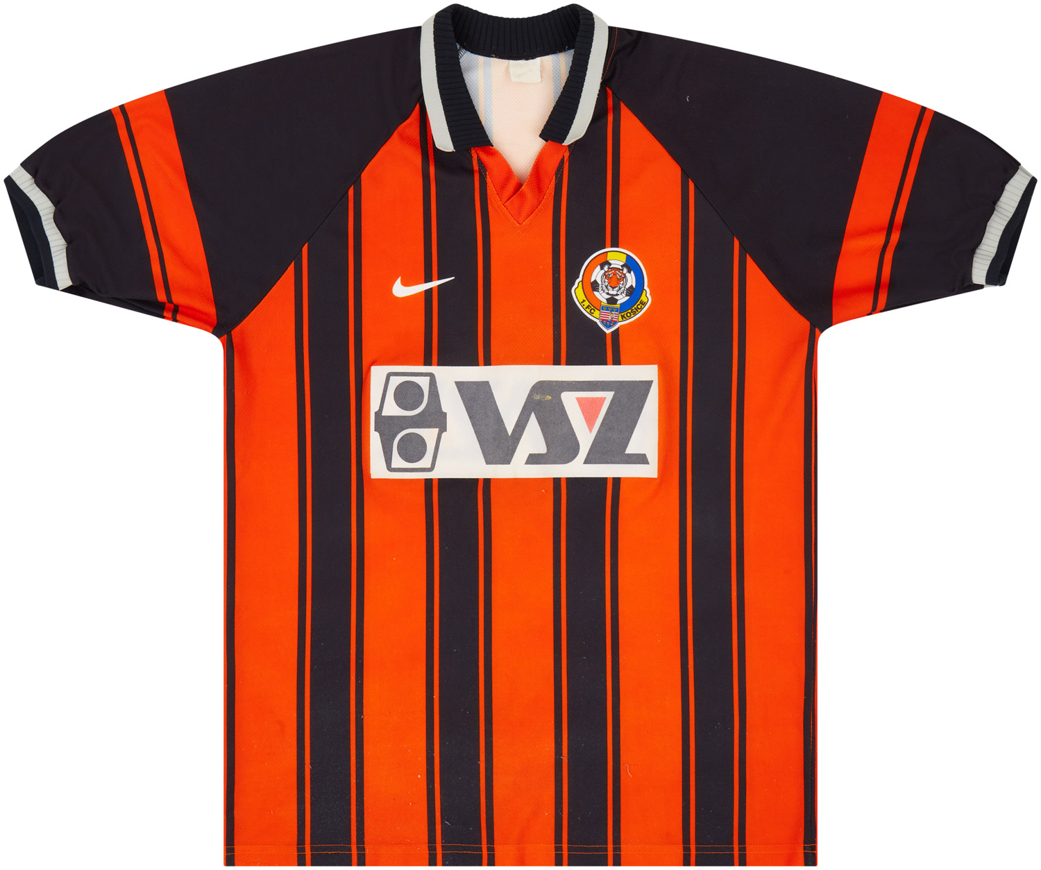 1997-98 FC Kosice Match Issue Home Shirt #9