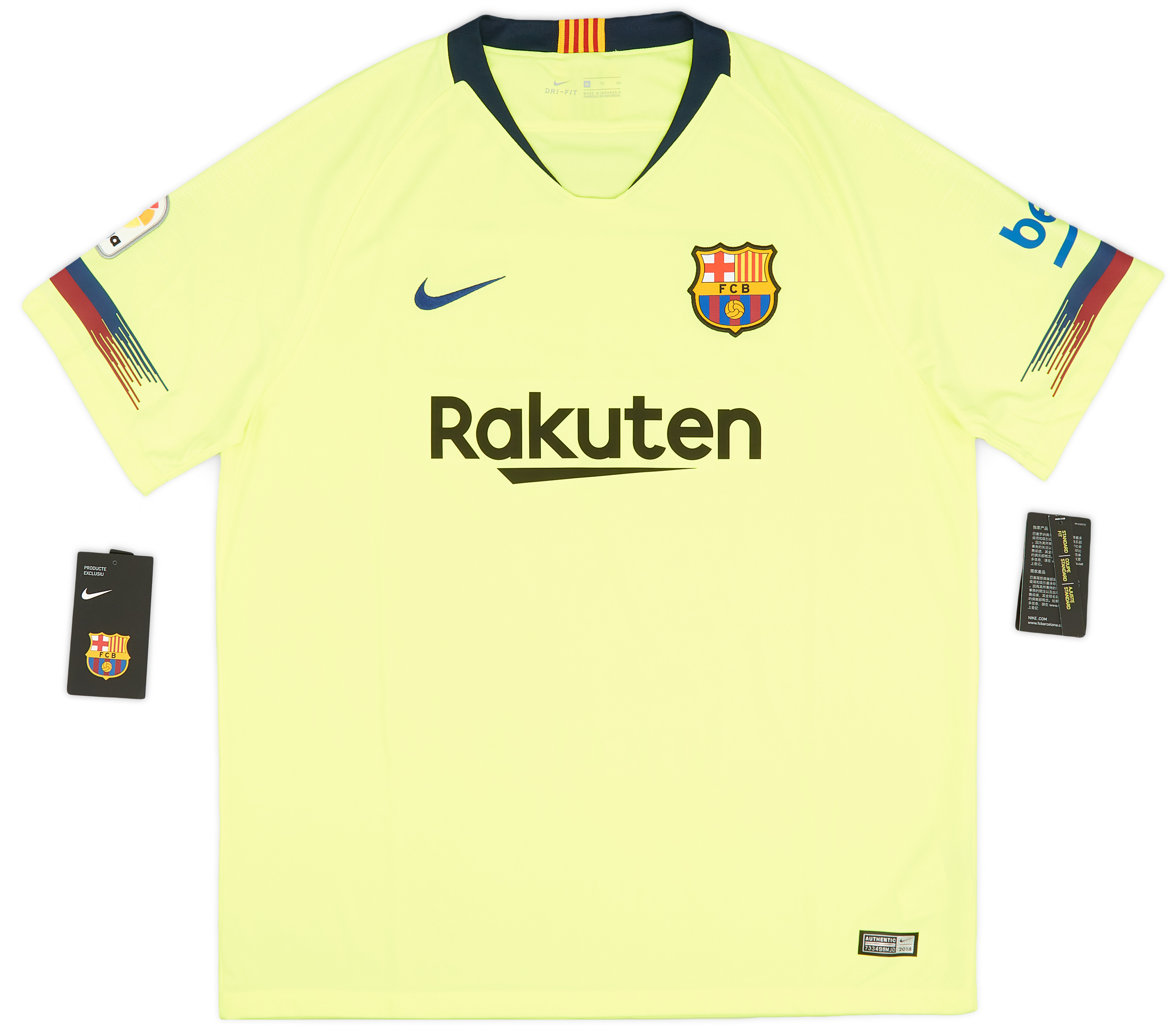 Barcelona 2018 away kit on sale
