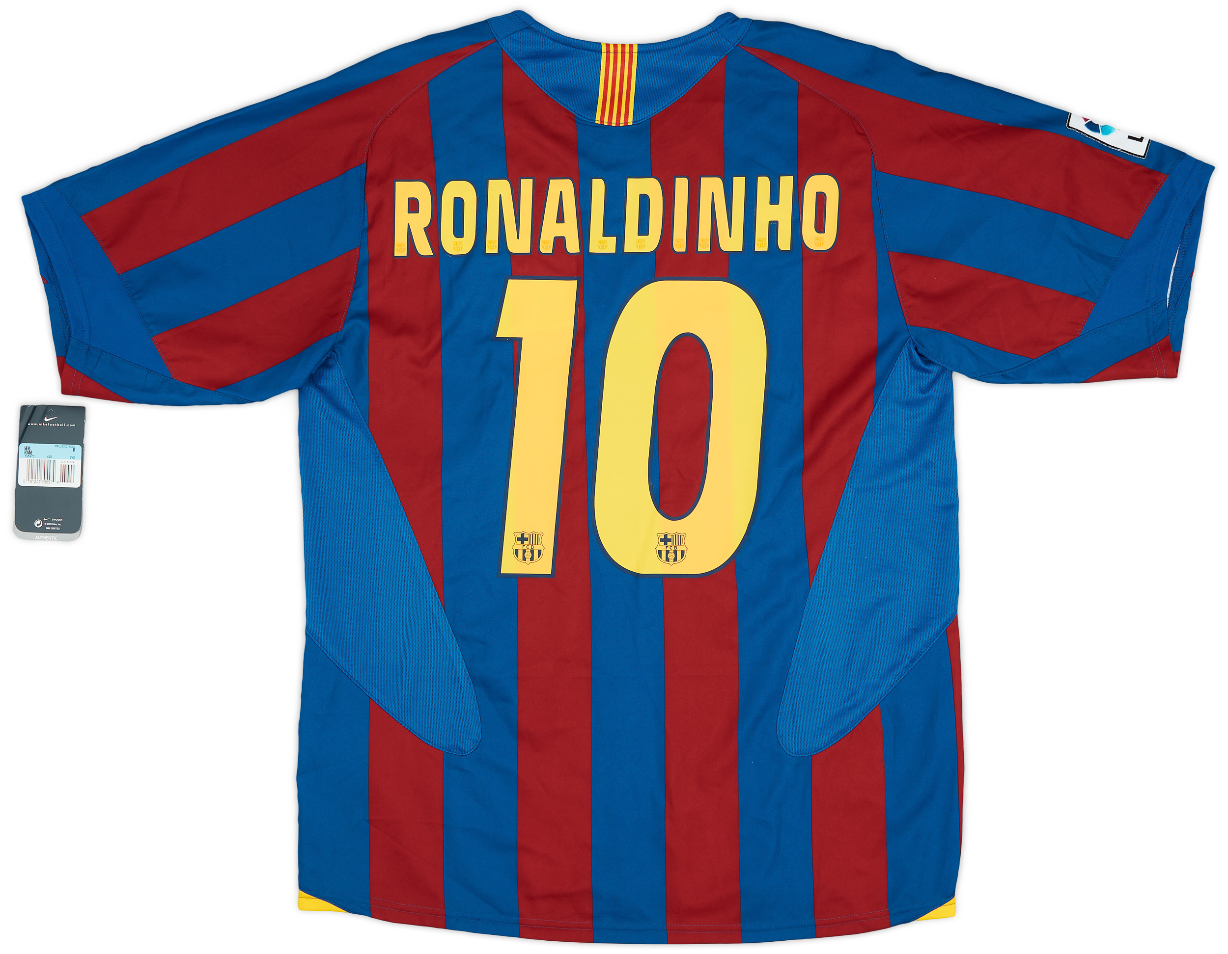 200506 Barcelona Home Shirt Ronaldinho 10 (M)