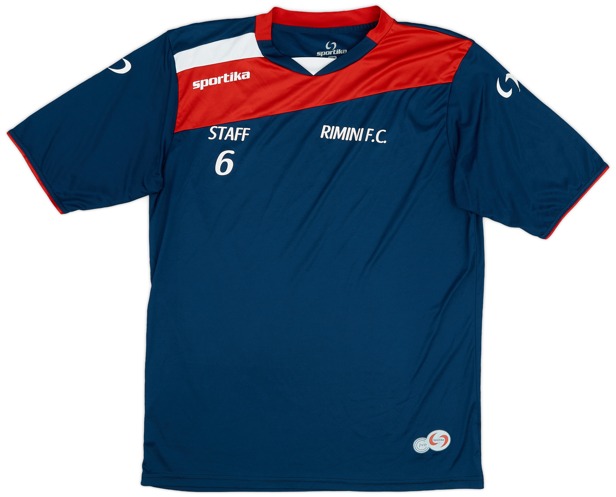 2010s Rimini Staff Issue Sportika Training Shirt 7/10 (XXL)