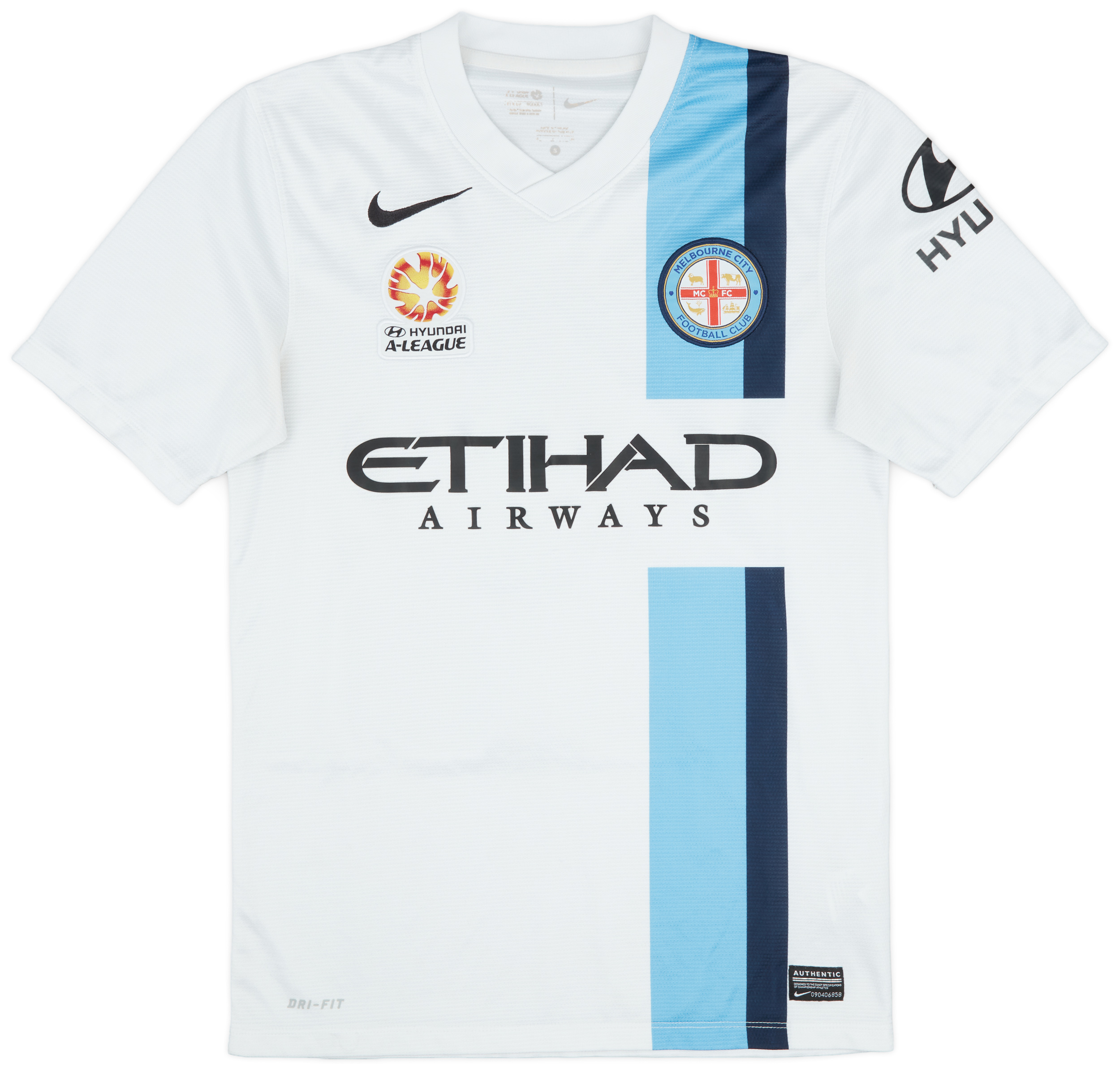 2014-16 Melbourne City Home Shirt - 8/10 - (S)