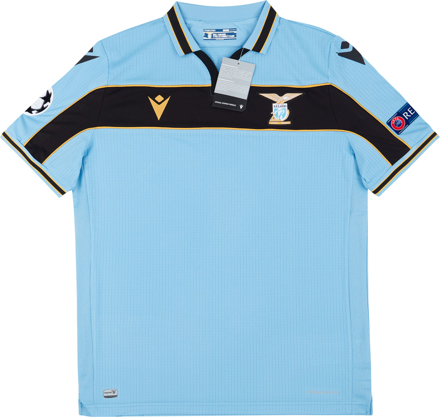 2020-21 Lazio Champions League Home Shirt - NEW