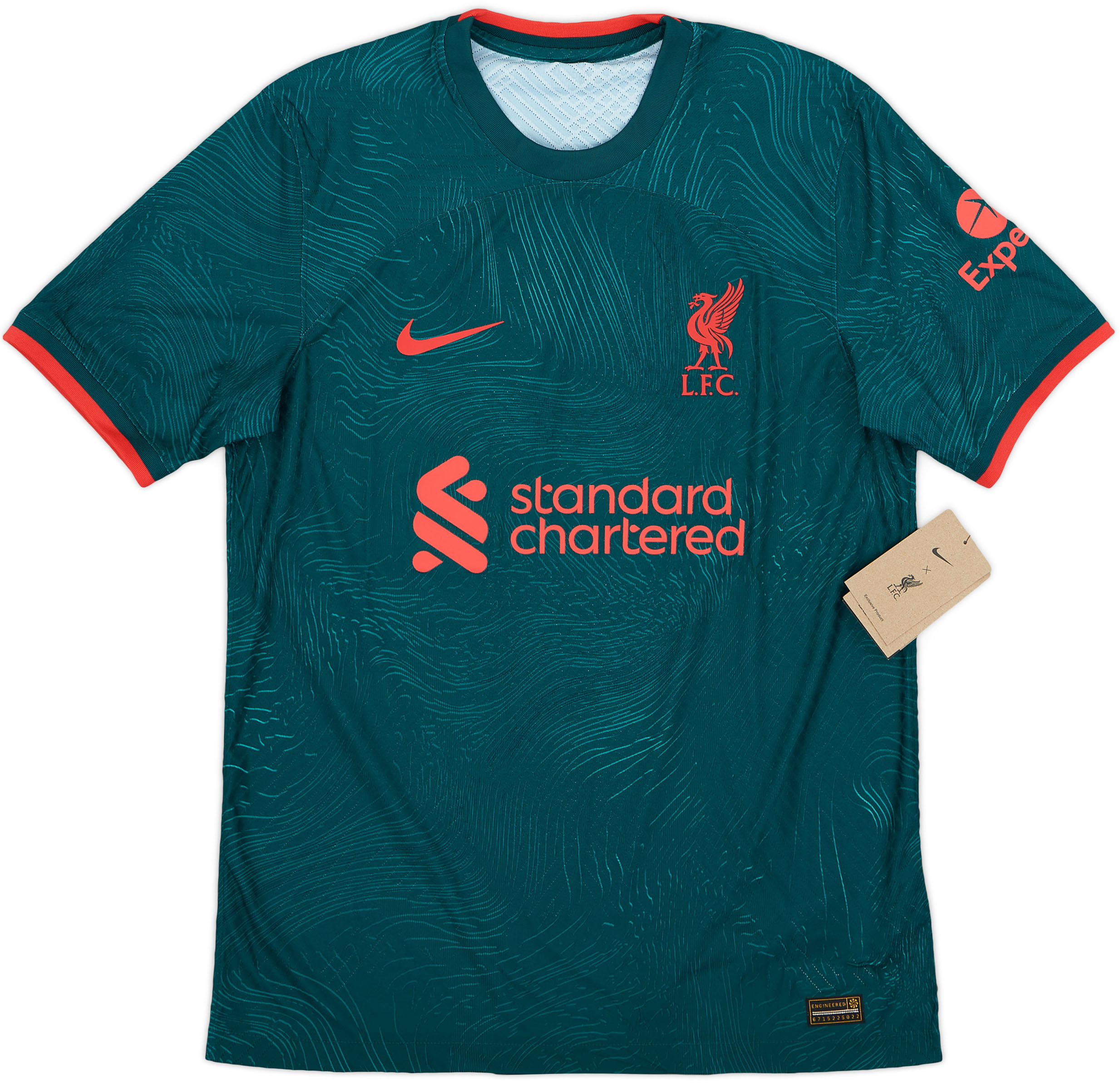L.F.C. VIRGIL 4 シャツ クリーム色 2025-26 Liverpool Away Shirt Virgil #4