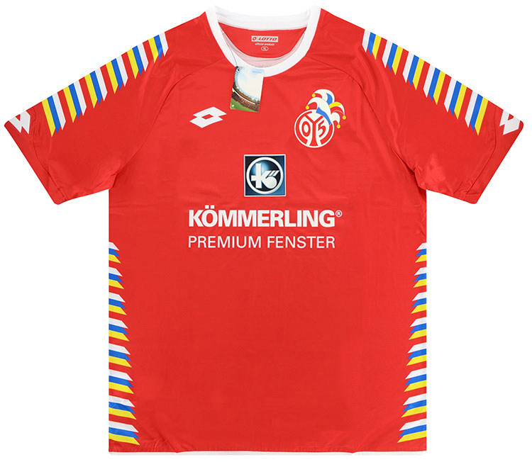 Retro FSV Mainz 05 trøje. Klassisk