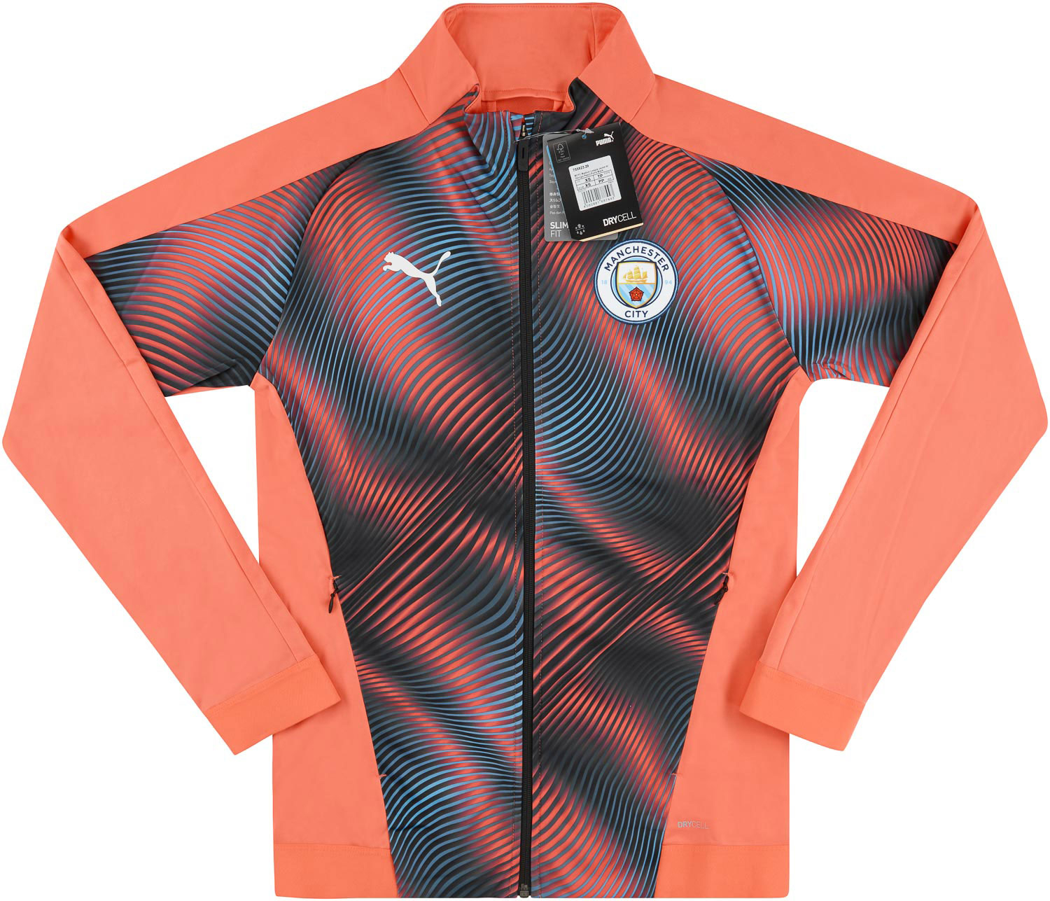 201920 Manchester City Women's Puma Stadium Jacket NEW