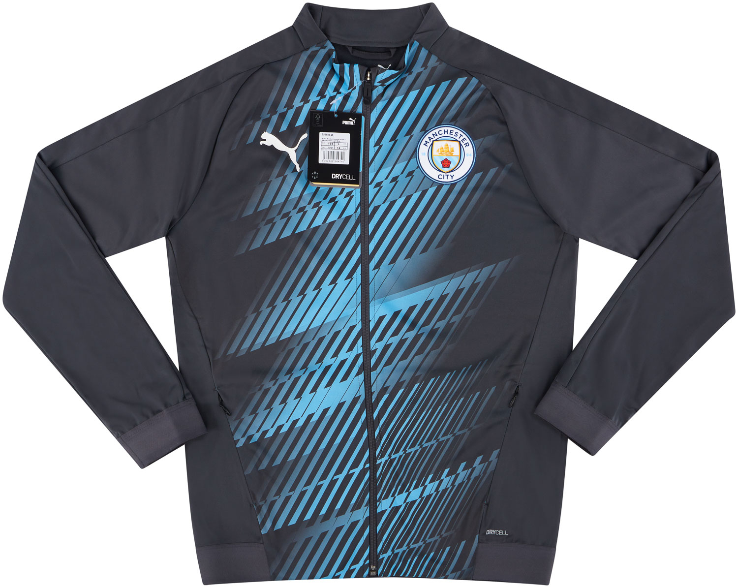 2019 20 Manchester City Puma Stadium Jacket NEW KIDS