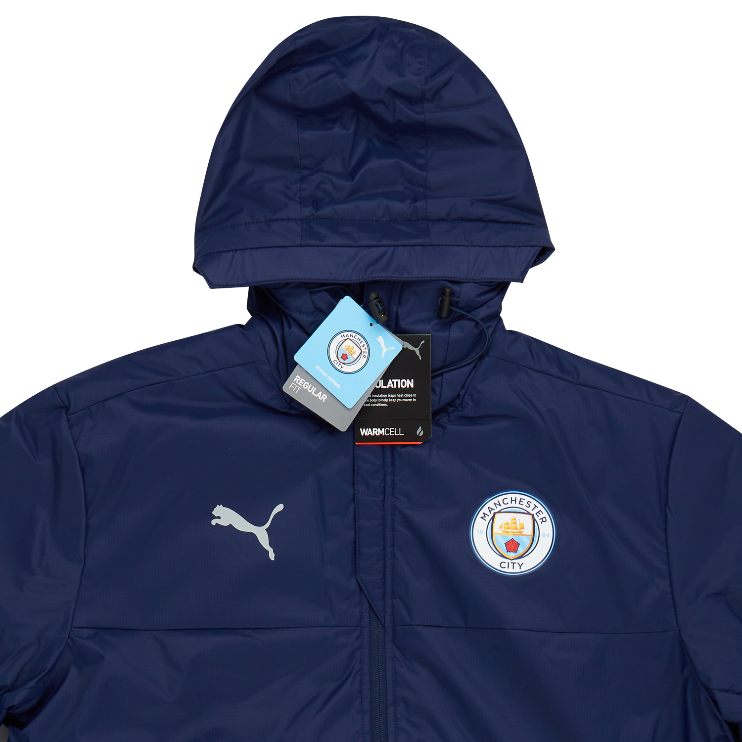 2021 22 Manchester City Puma Winter Training Jacket