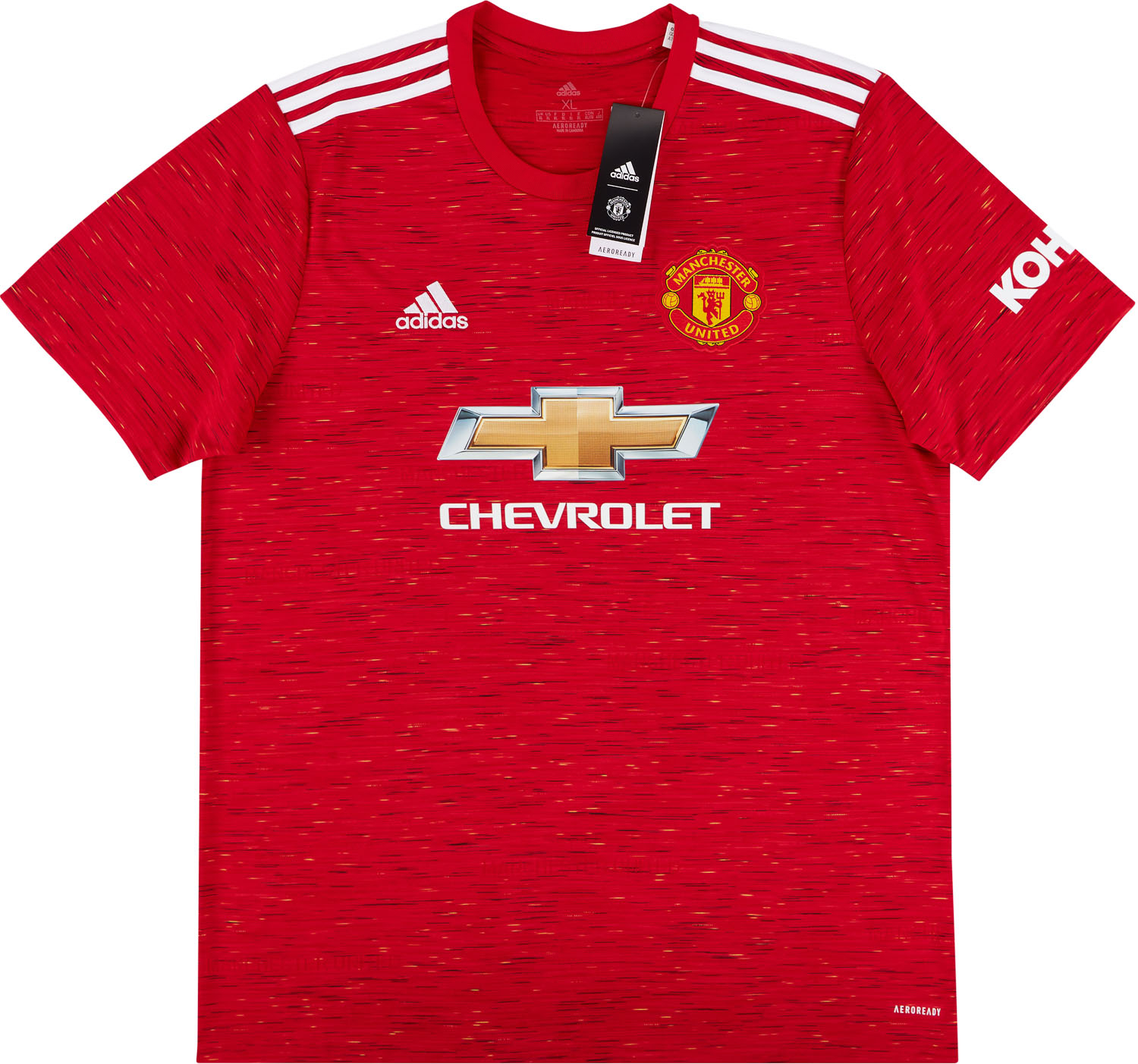 2020-21 Manchester United Home Shirt - NEW