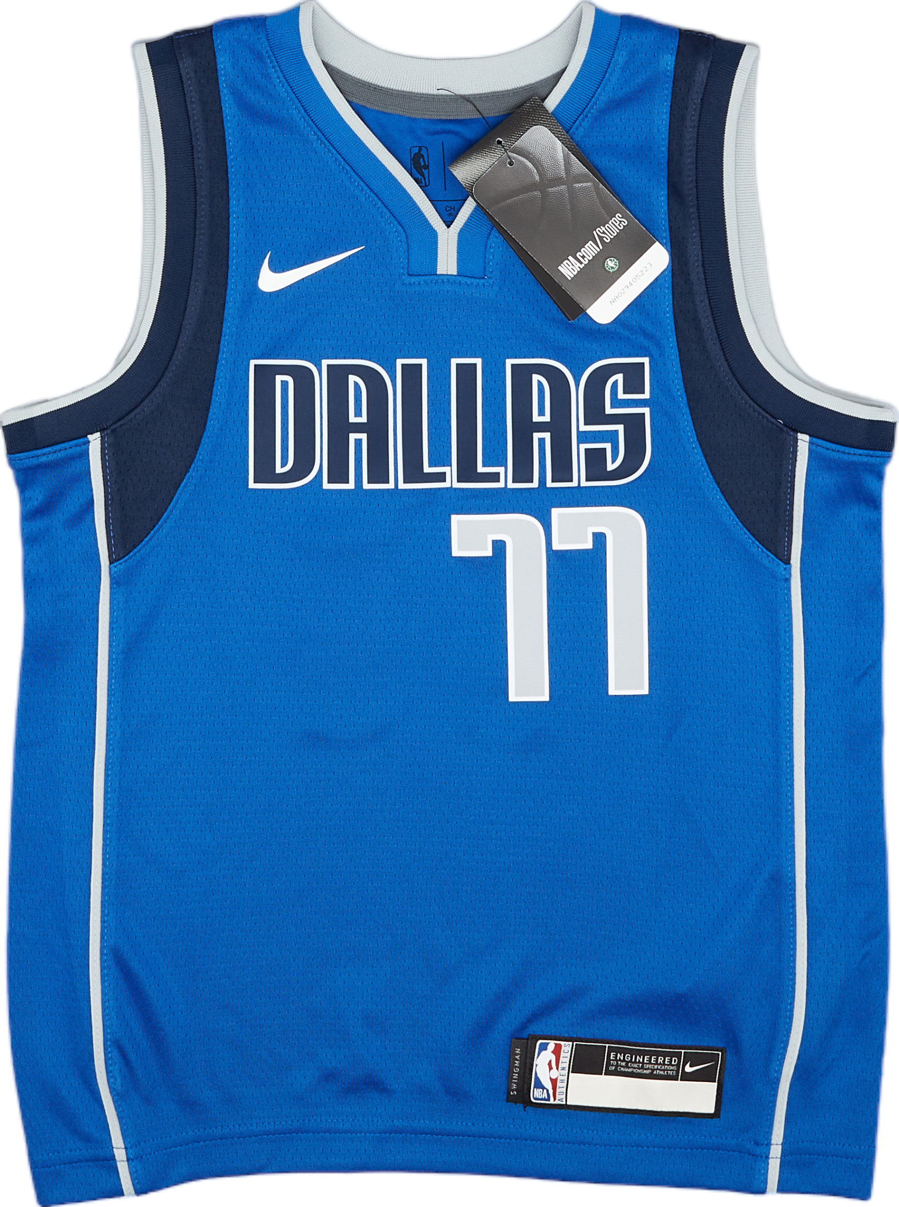 2018-24 Dallas Mavericks Doncic #77 Nike Swingman Away Jersey (S.Kids)