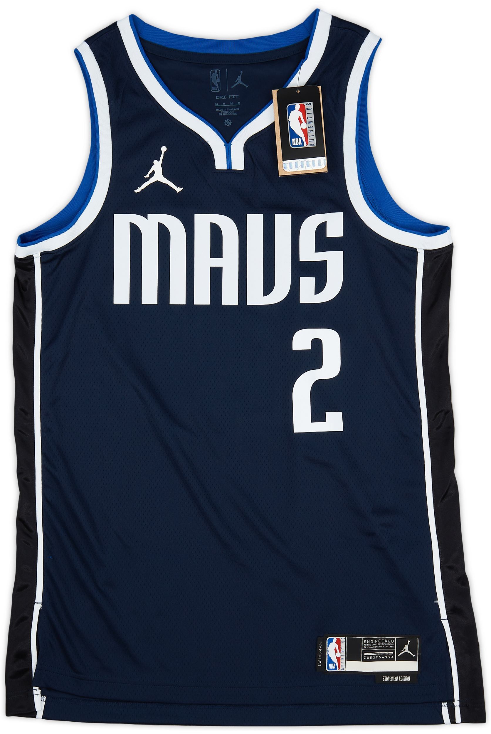 2023 Dallas Mavericks Irving #2 Jordan Swingman Alternate Jersey (M)