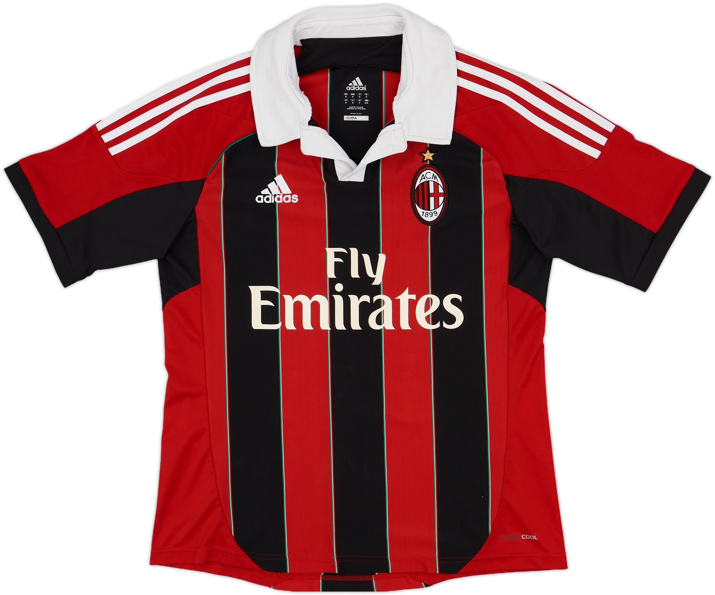 1993-94 AC Milan Home Shirt - 8/10 - (XL)