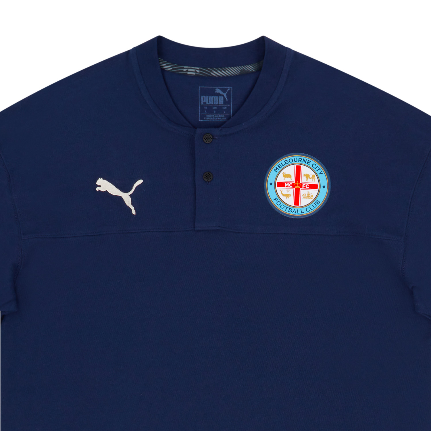 2019 20 Melbourne City Puma Casuals Polo T Shirt