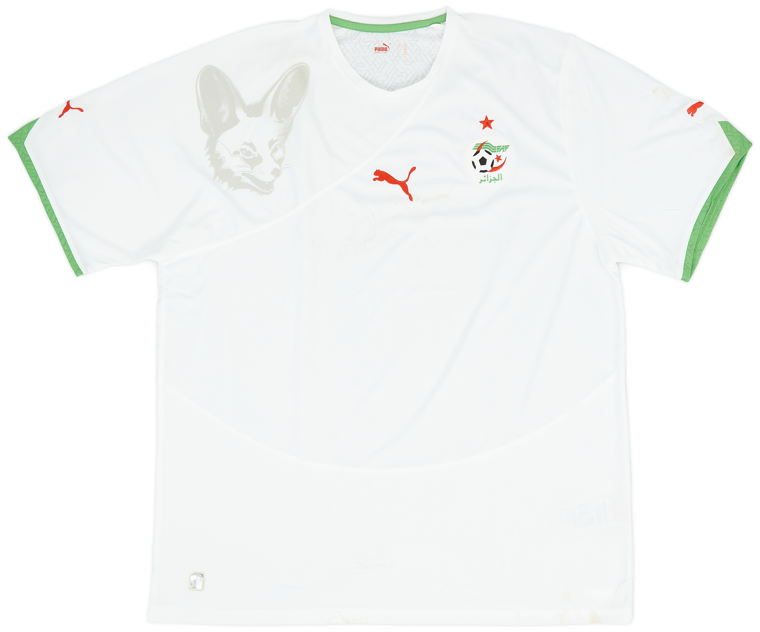 2010-11 Algeria Home Shirt - 8/10 - (XXL)