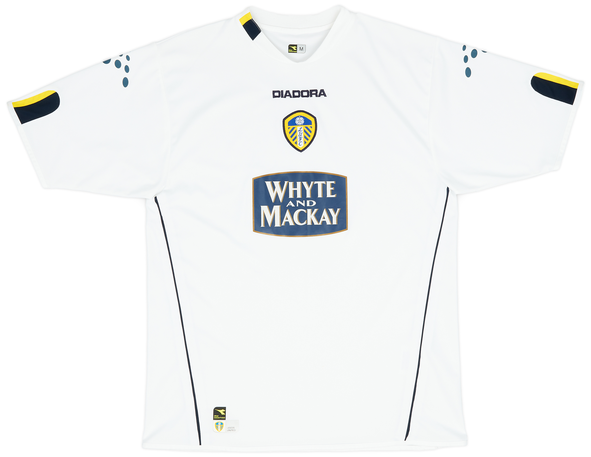 2004 05 Leeds United Home Shirt 9 10 M 2004-05-leeds-united-home-shirt-9-10-m