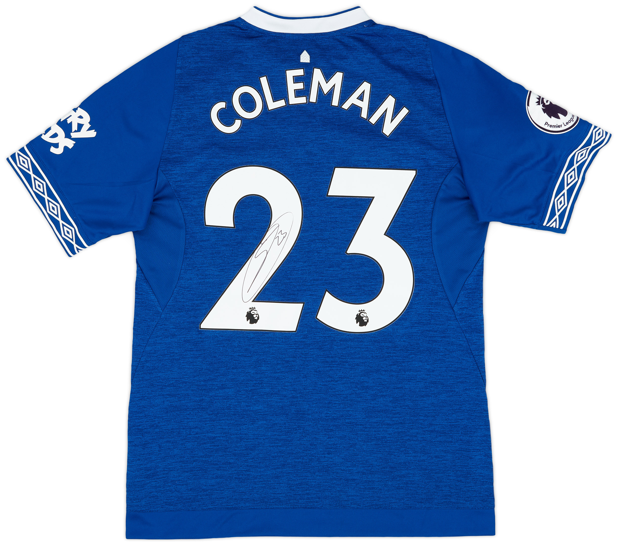 201819 Everton Signed Home Shirt Coleman 23 9/10 (M)