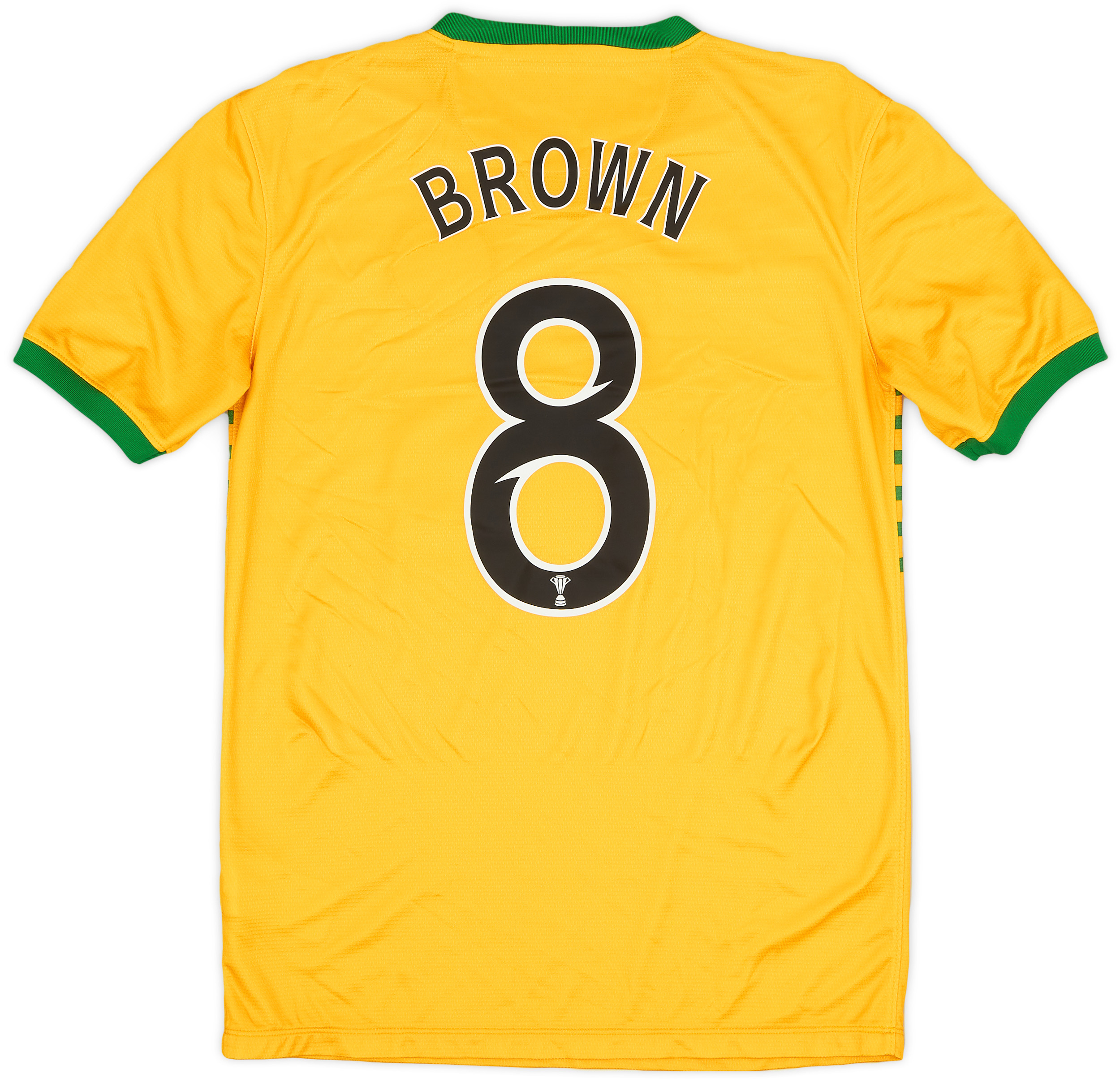 2013-14 Celtic Away Shirt Brown #8 - 6/10 - (S)