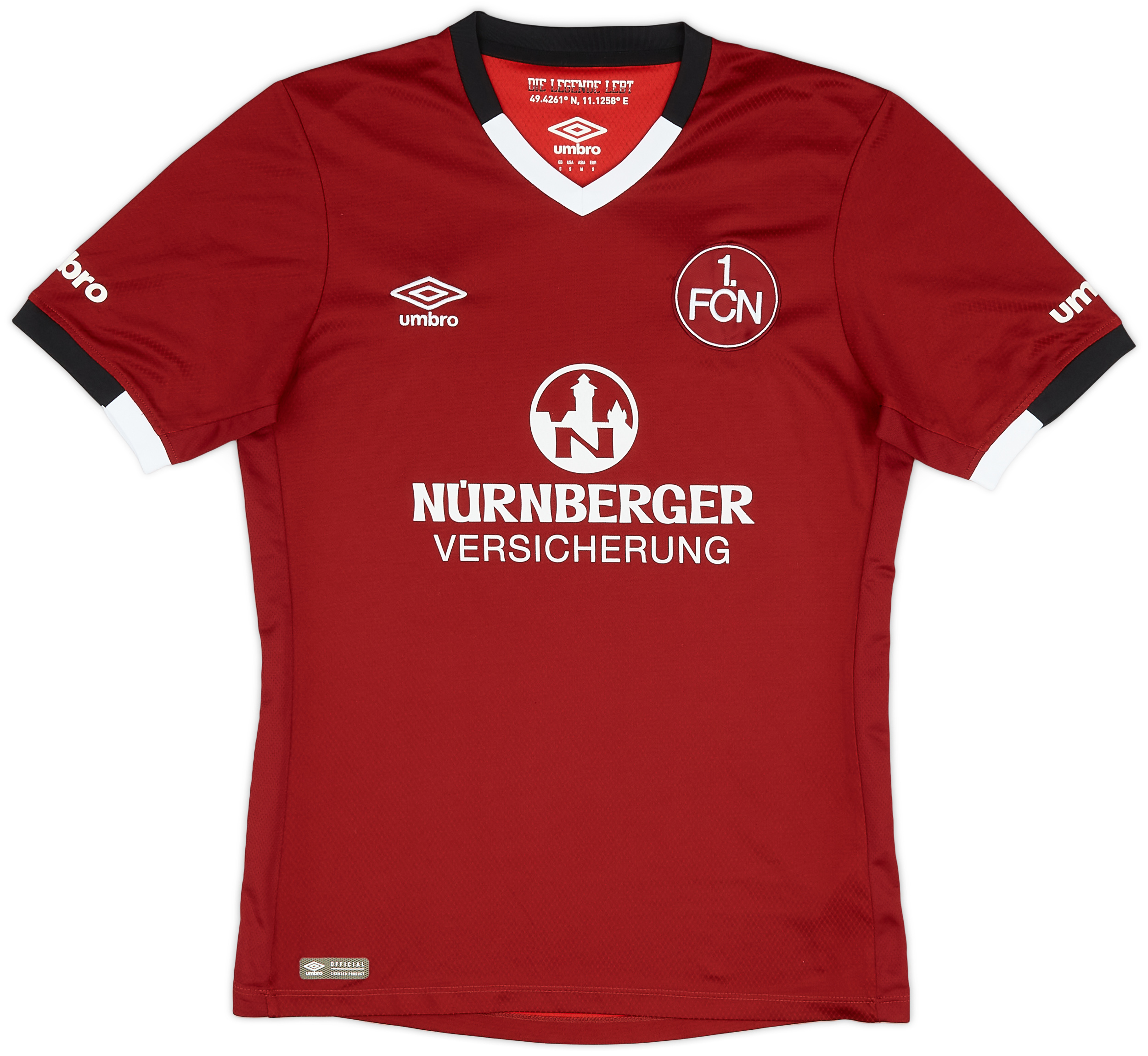 2016-17 Nurnberg Home Shirt - 9/10 - (S) 2016-17 Nurnberg Home Shirt - 9/10 - (S)