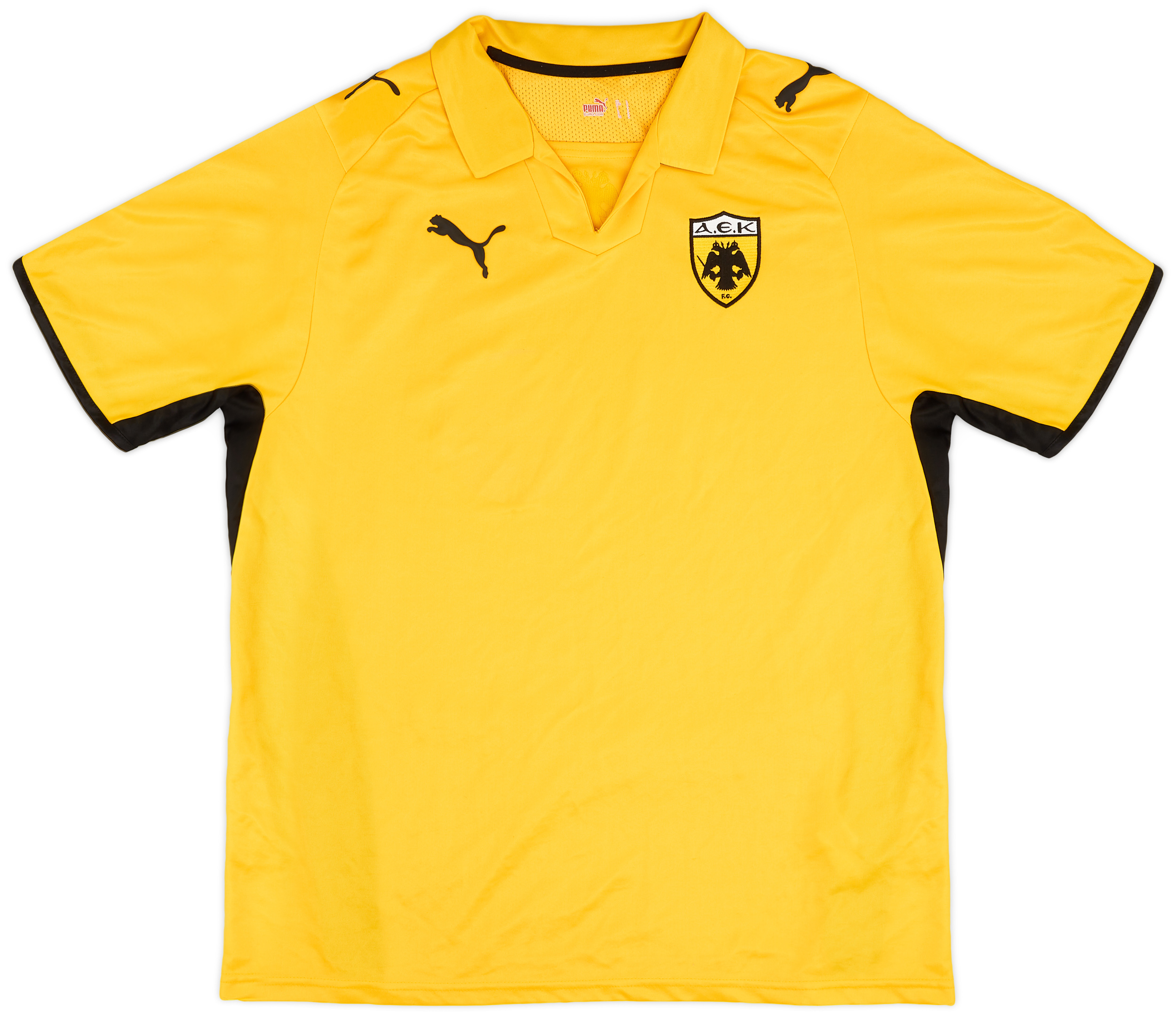 2009-10 AEK Athens Home Shorts # - As New