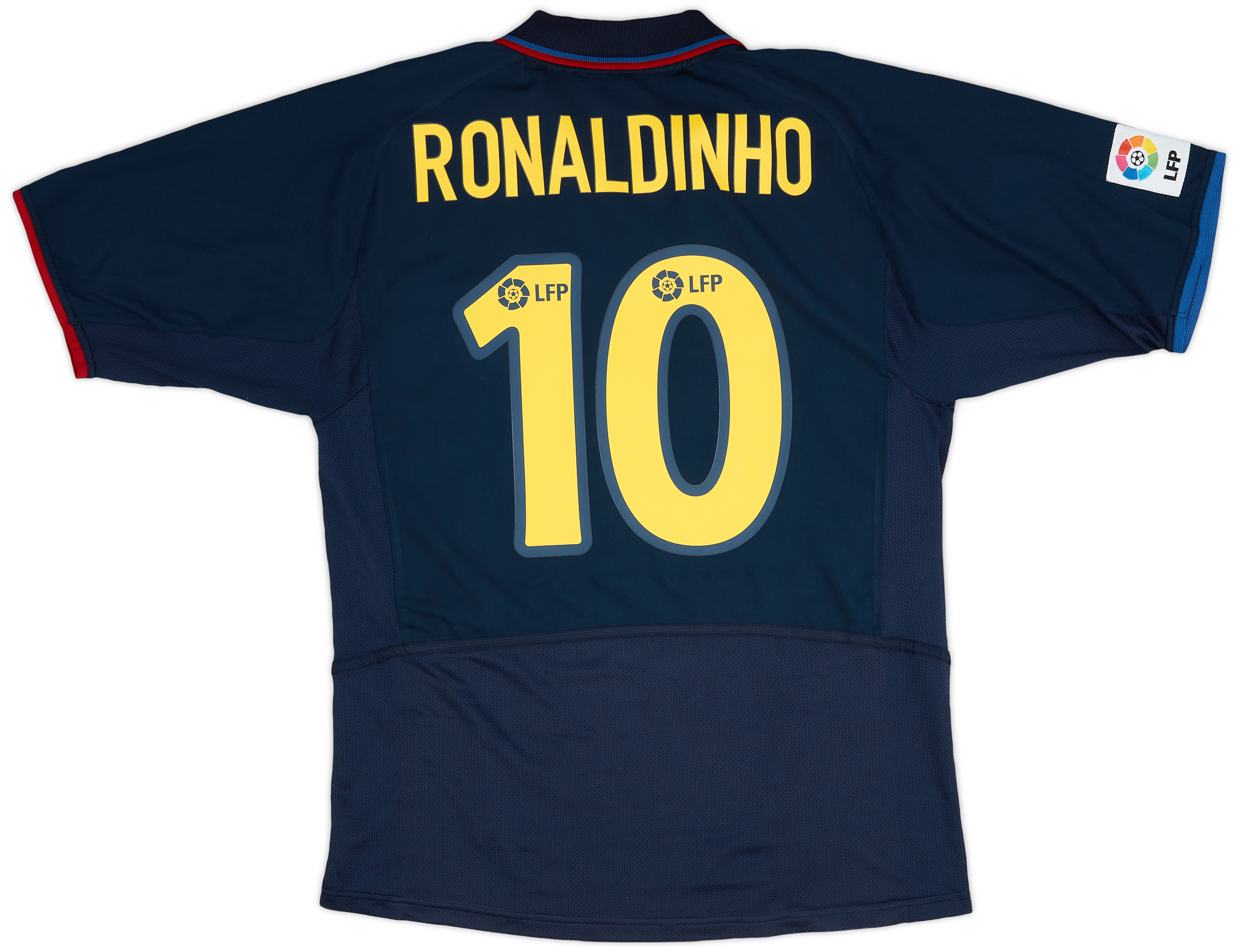 200304 Barcelona Third Shirt Ronaldinho 10 8/10 (M)