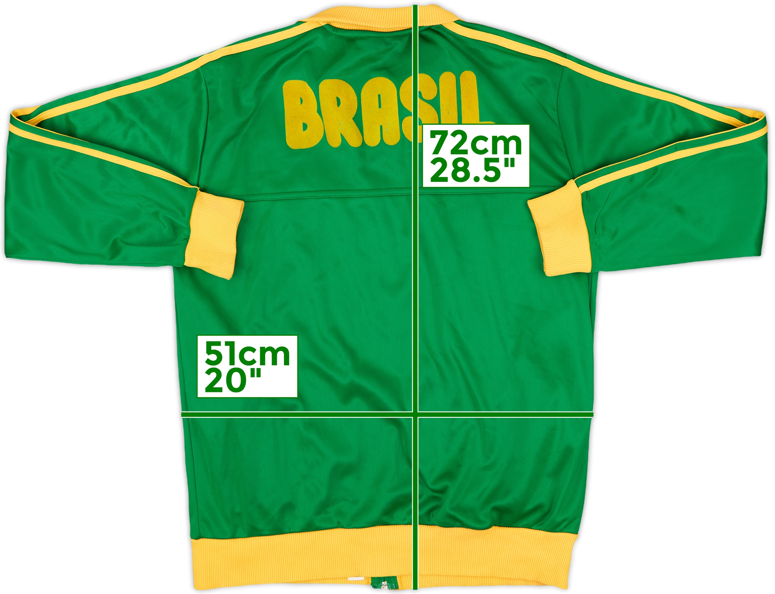 2005-06 Brazil adidas Originals Track Jacket - 6/10 - (M)