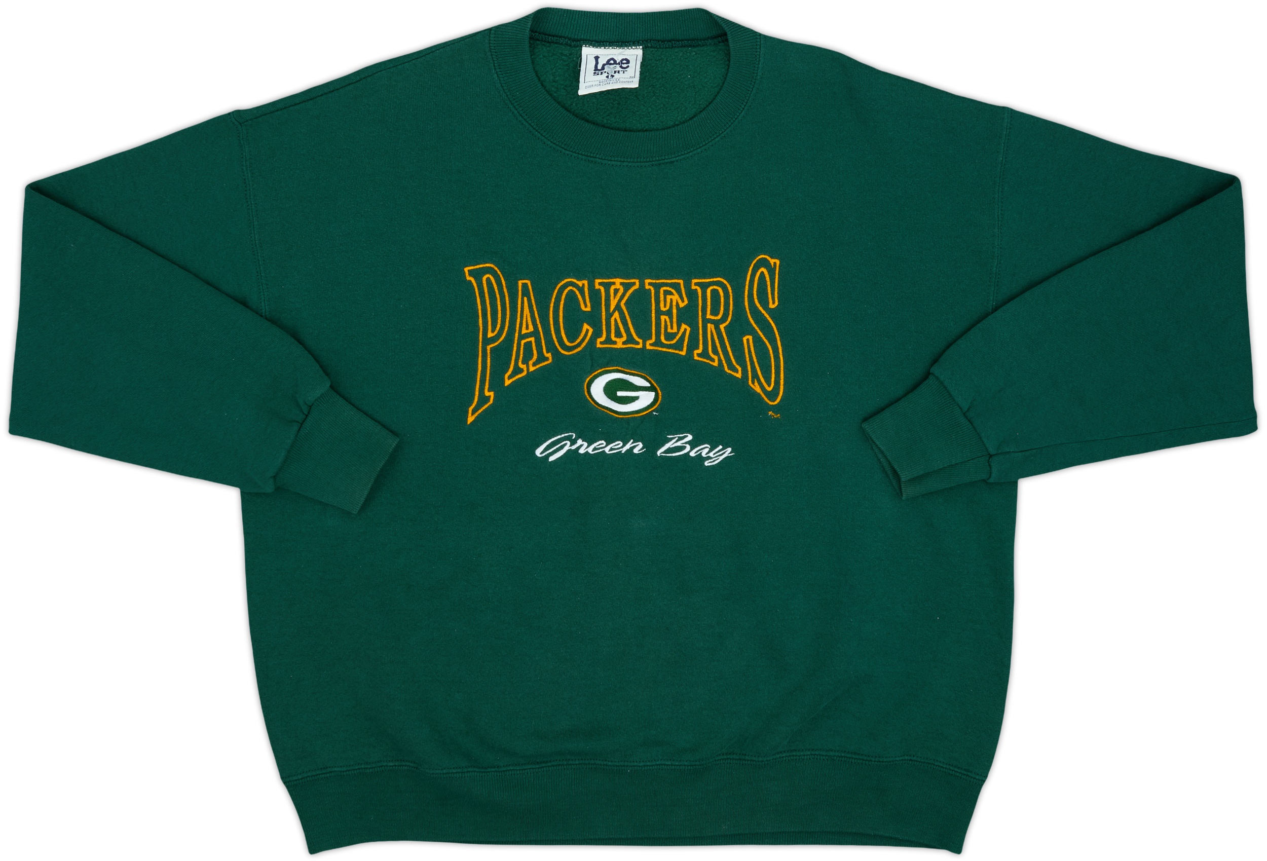 1990s Green Bay Packers Lee Sport Sweat Top - 8/10 - (L)