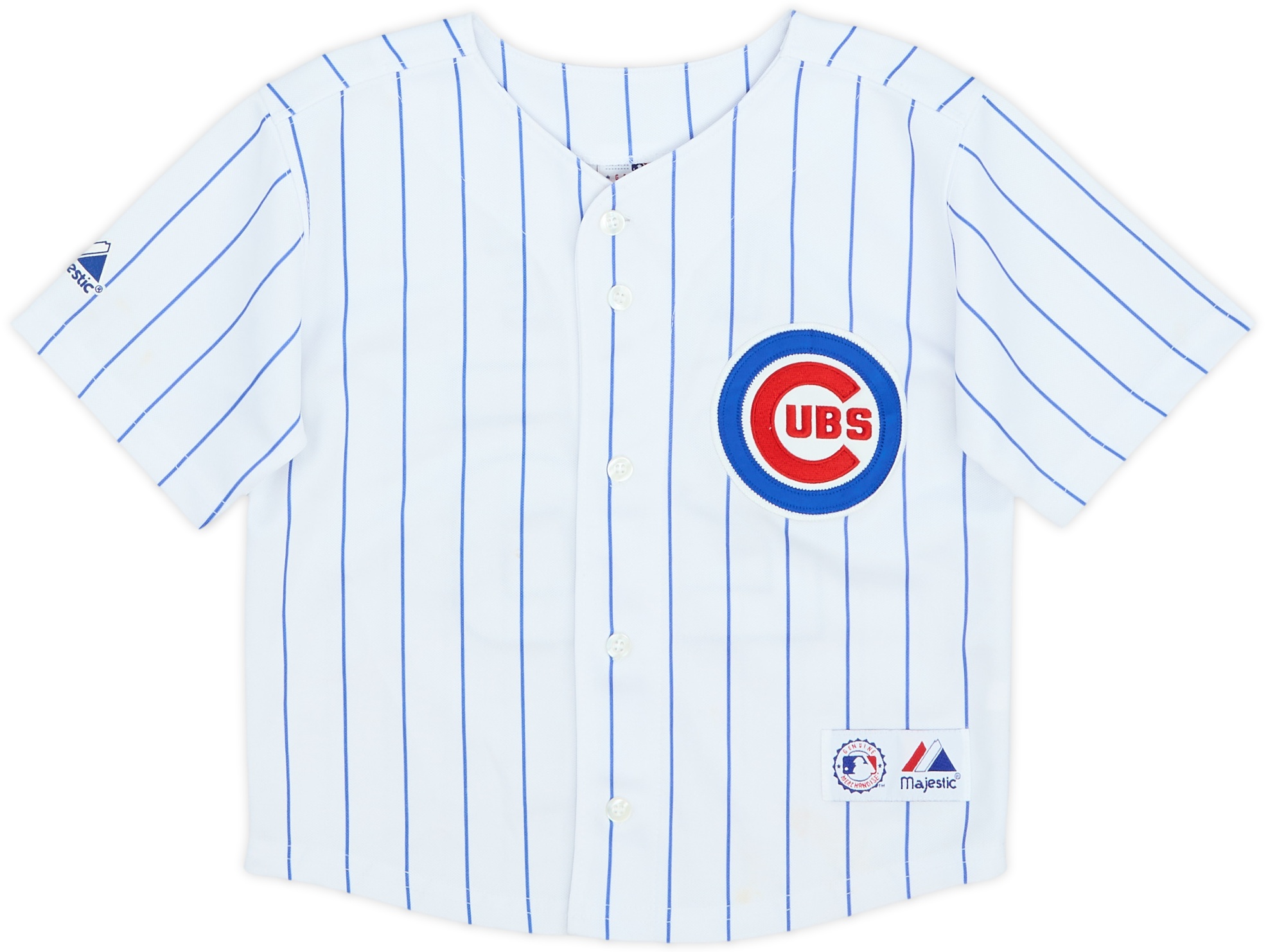 2004-08 Chicago Cubs Lee #25 Majestic Home Jersey - 7/10 - (3-4 Years)