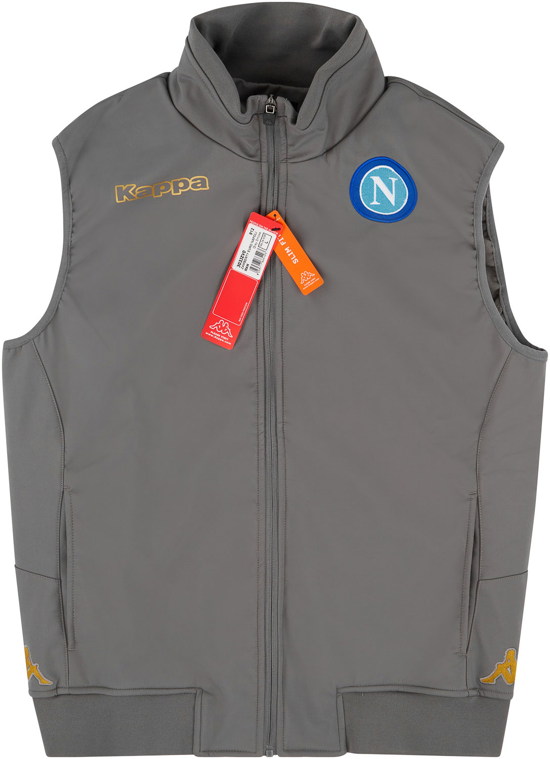 2016 17 Napoli Kappa Training Gilet L