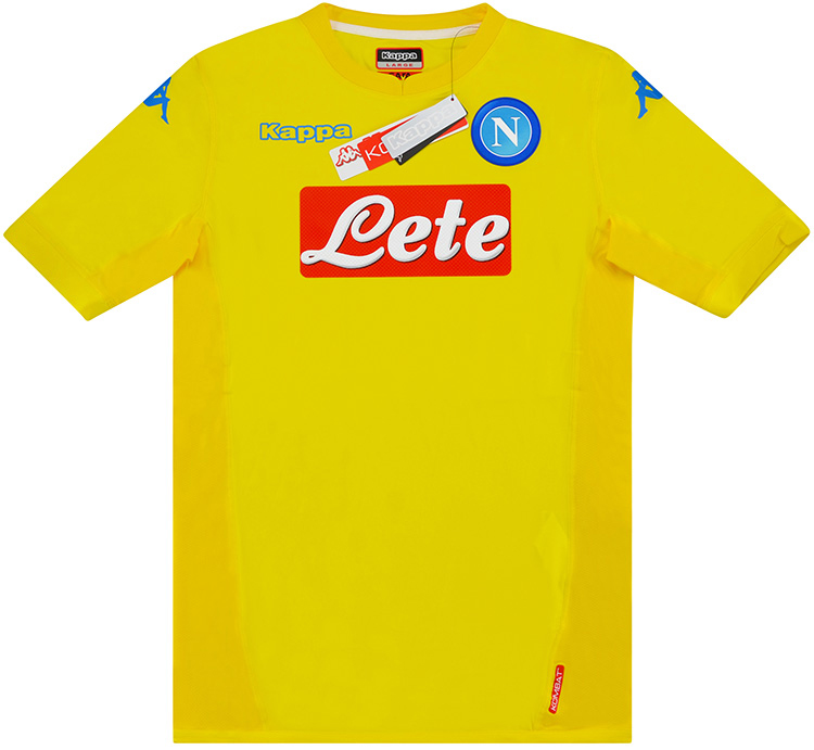 2017-18 Napoli Authentic Away European Shirt