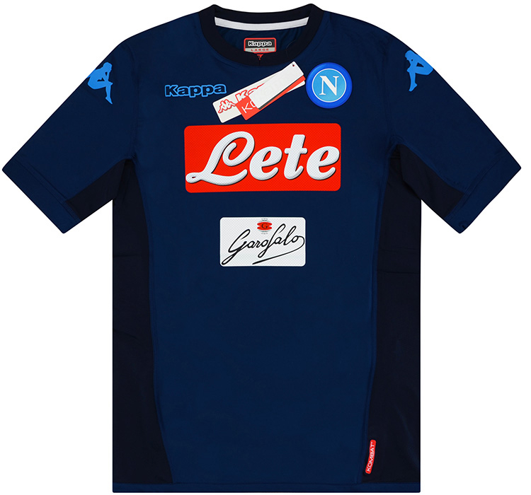 2017 18 Napoli Authentic Third Shirt